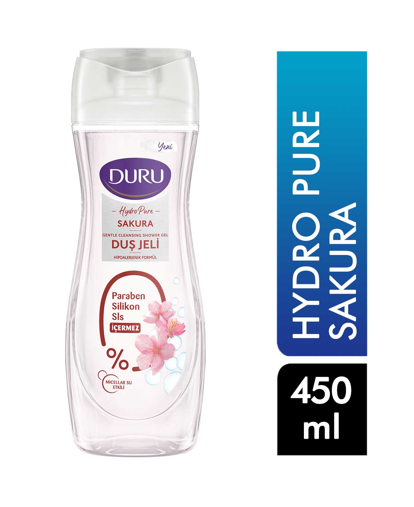DURU HAYDRO PURE DUS JELI  SAKURA 450 ML