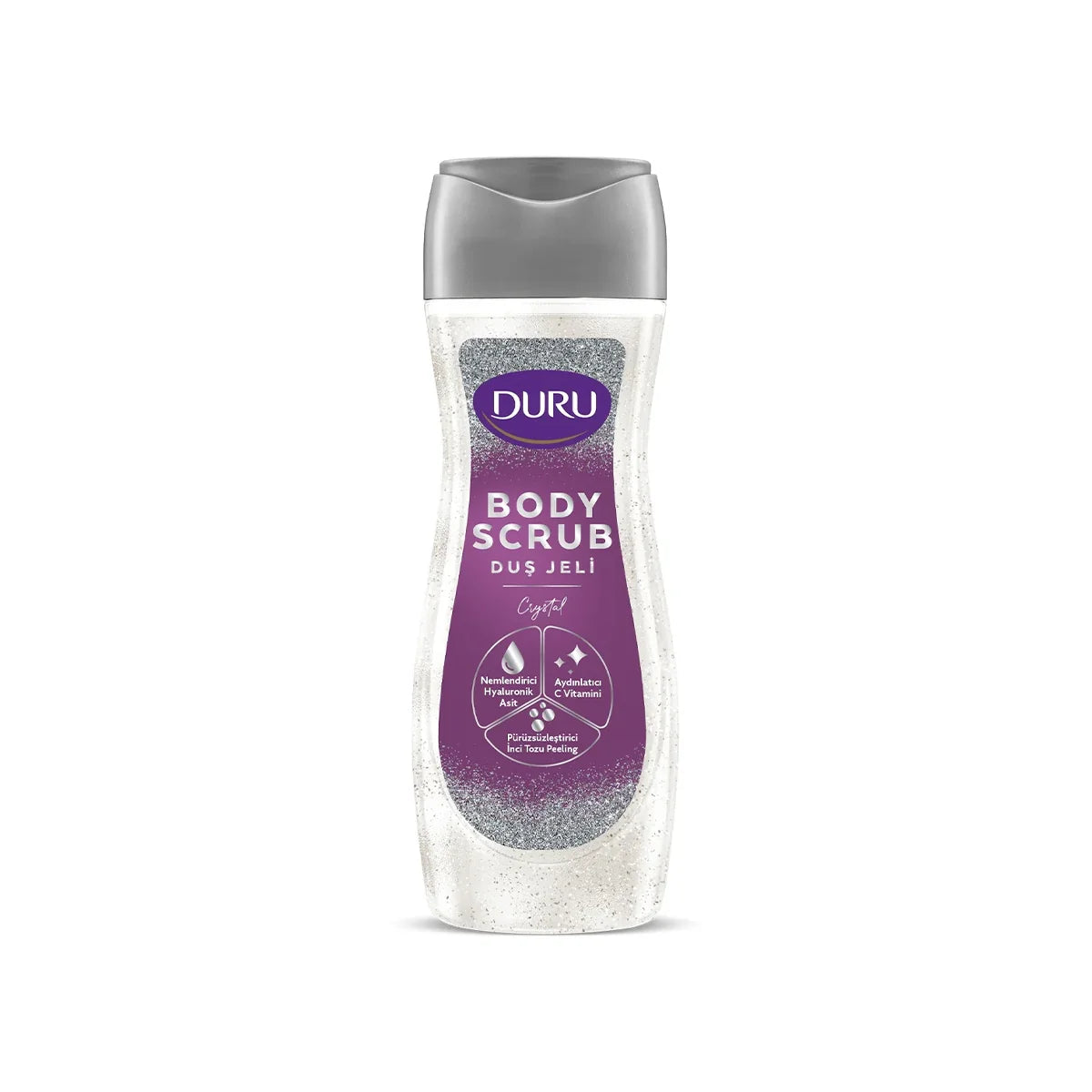 DURU BODY SCRUB DUS JELI CRYSTAL  450 ML