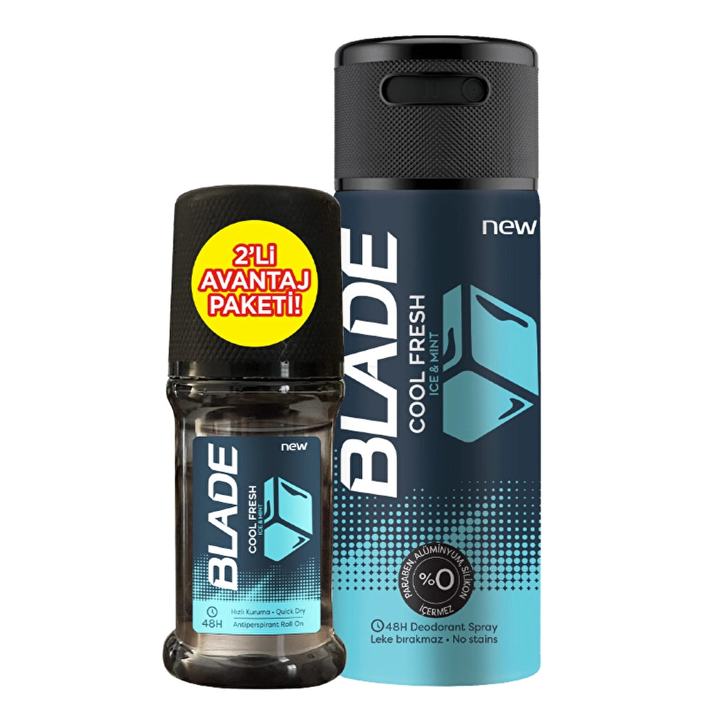 BLADE DEO COOL FRESH 150 ml.+50 ML ROLL ON