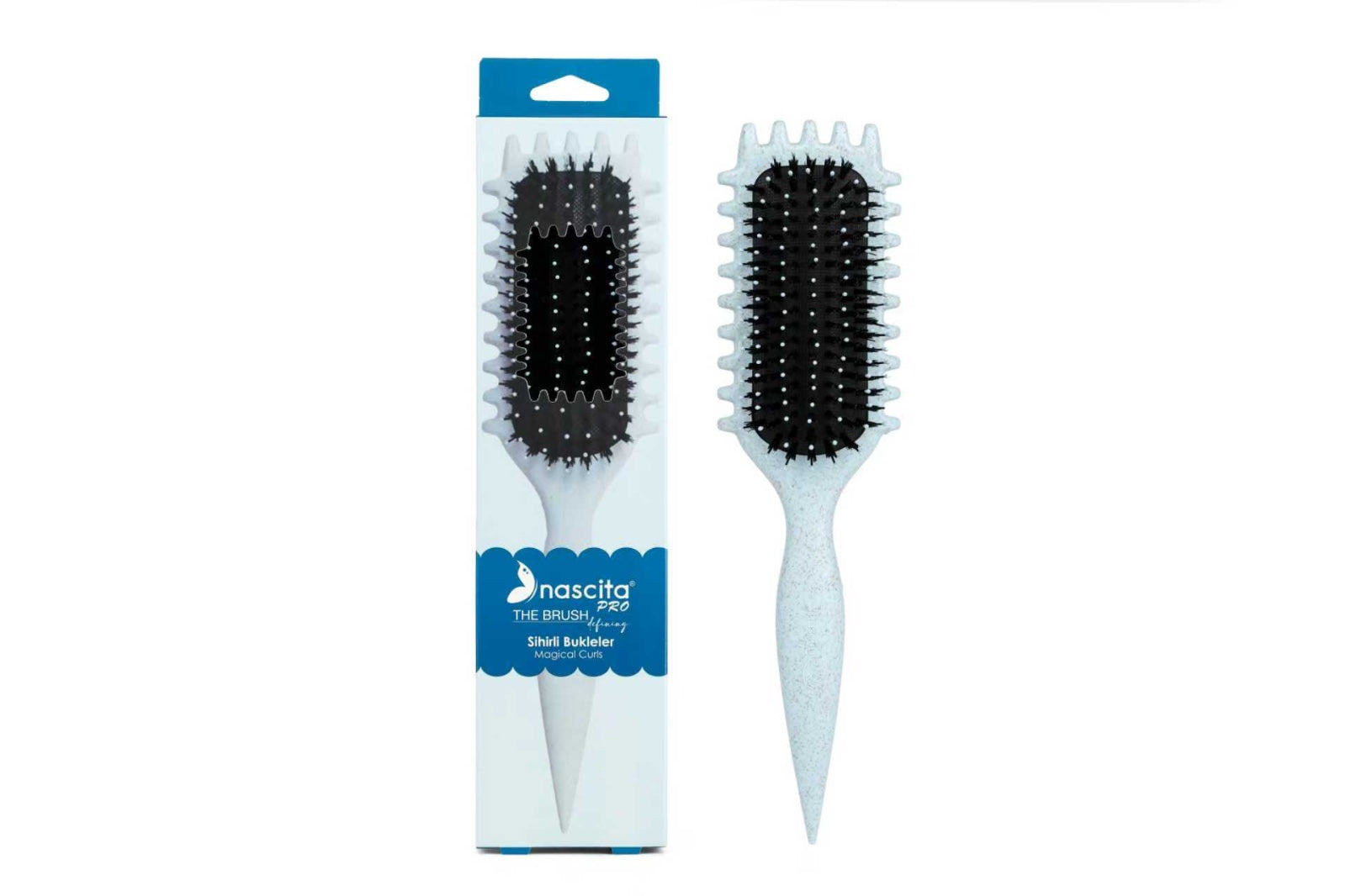 Nascita Magical Curl Bukle Belirginleştirici Saç Fırçası NASFPRO00054