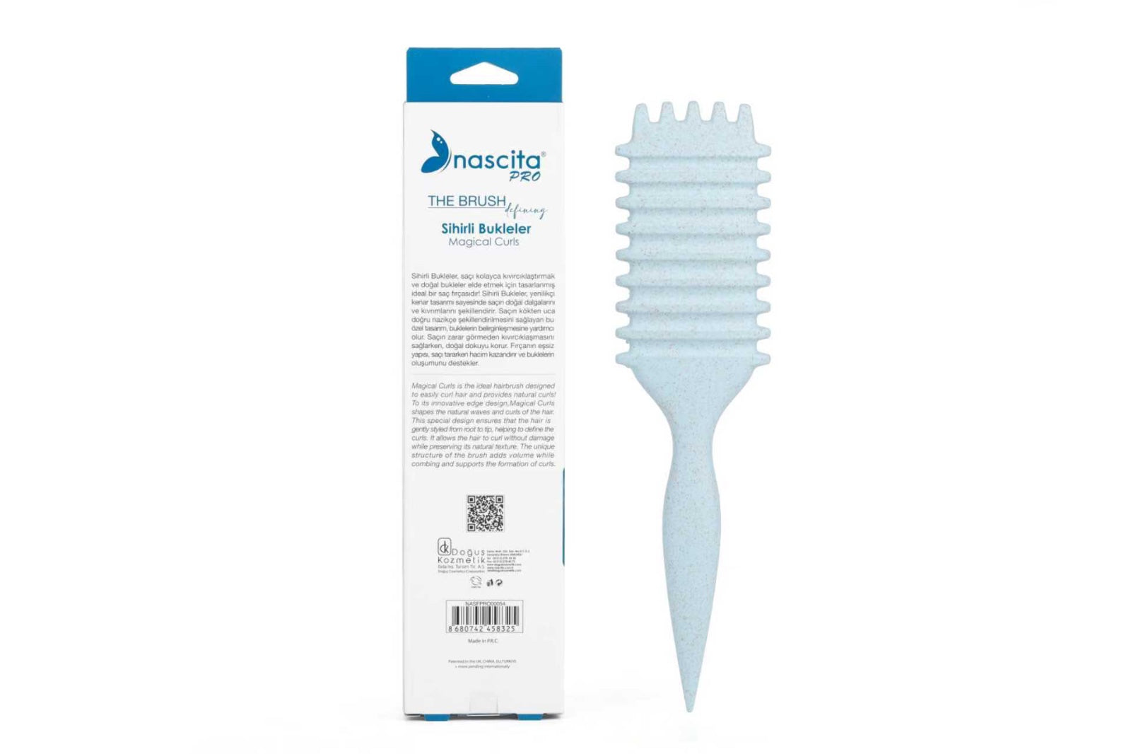 Nascita Magical Curl Bukle Belirginleştirici Saç Fırçası NASFPRO00054