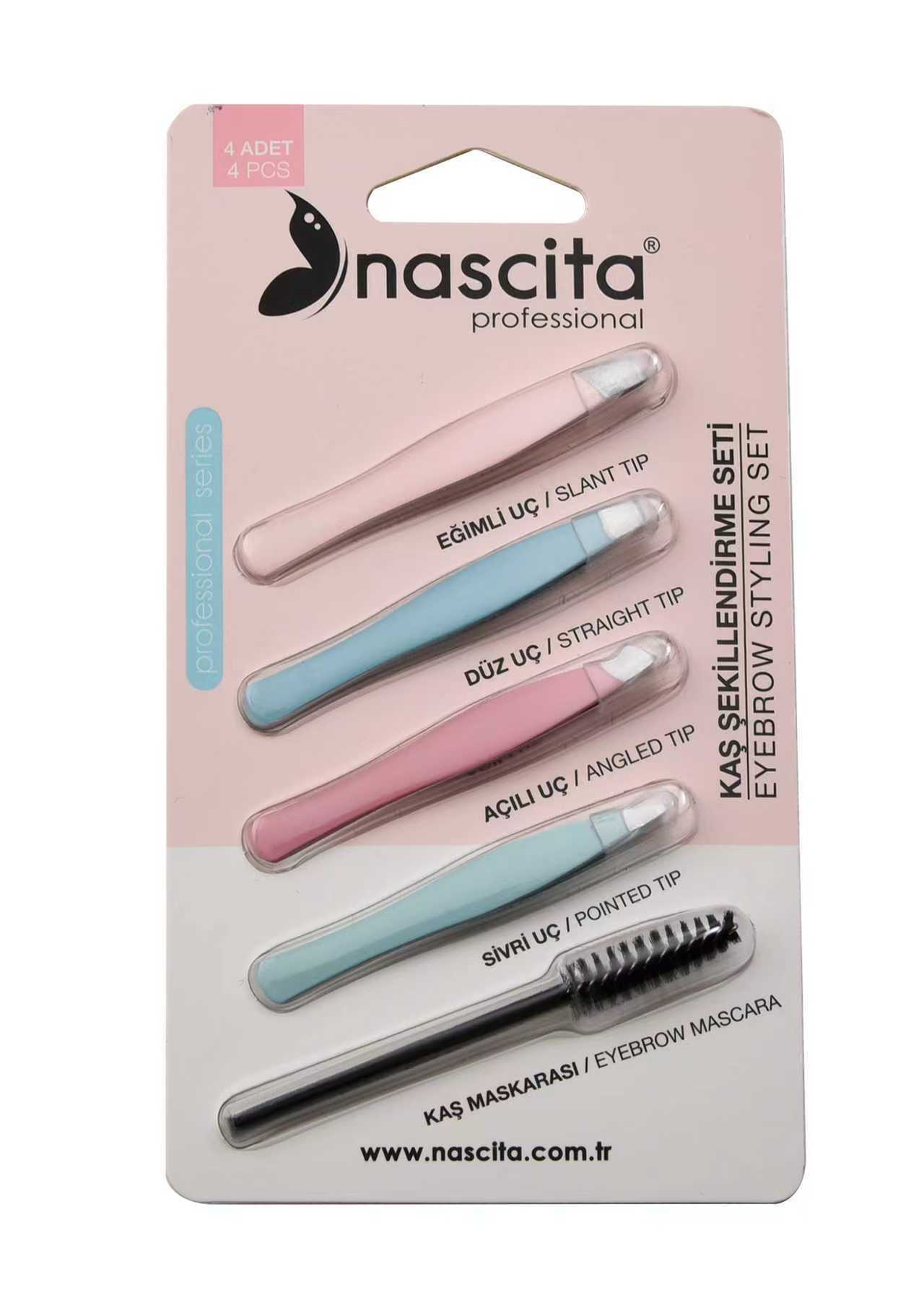 Nascita Profesyonel Cımbız & Kaş Maskarası Seti 5'li