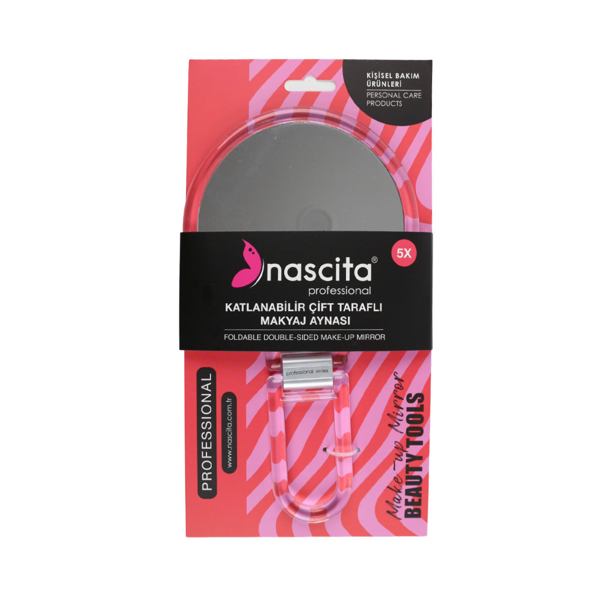5X Katlanabilir Çift Taraflı Makyaj Aynası