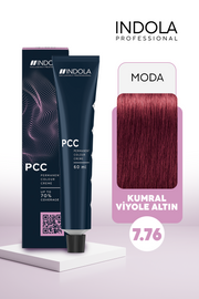 INDOLA PCC 7.76 Viyole Kızıl Kumral Kalıcı Krem Saç Boyası 60 ml