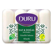 DURU GUZELLIK SABUNU 4X70 GR SAF&DOGAL KLASIK 24LU