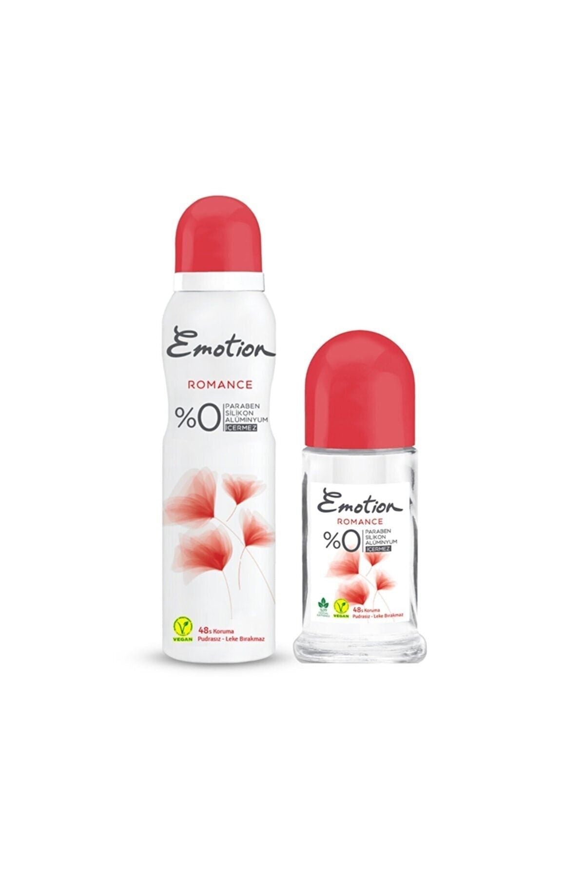 EMOTION  ROMANCE  DEO 150 ml.- +ROLL ON 50 ML *12