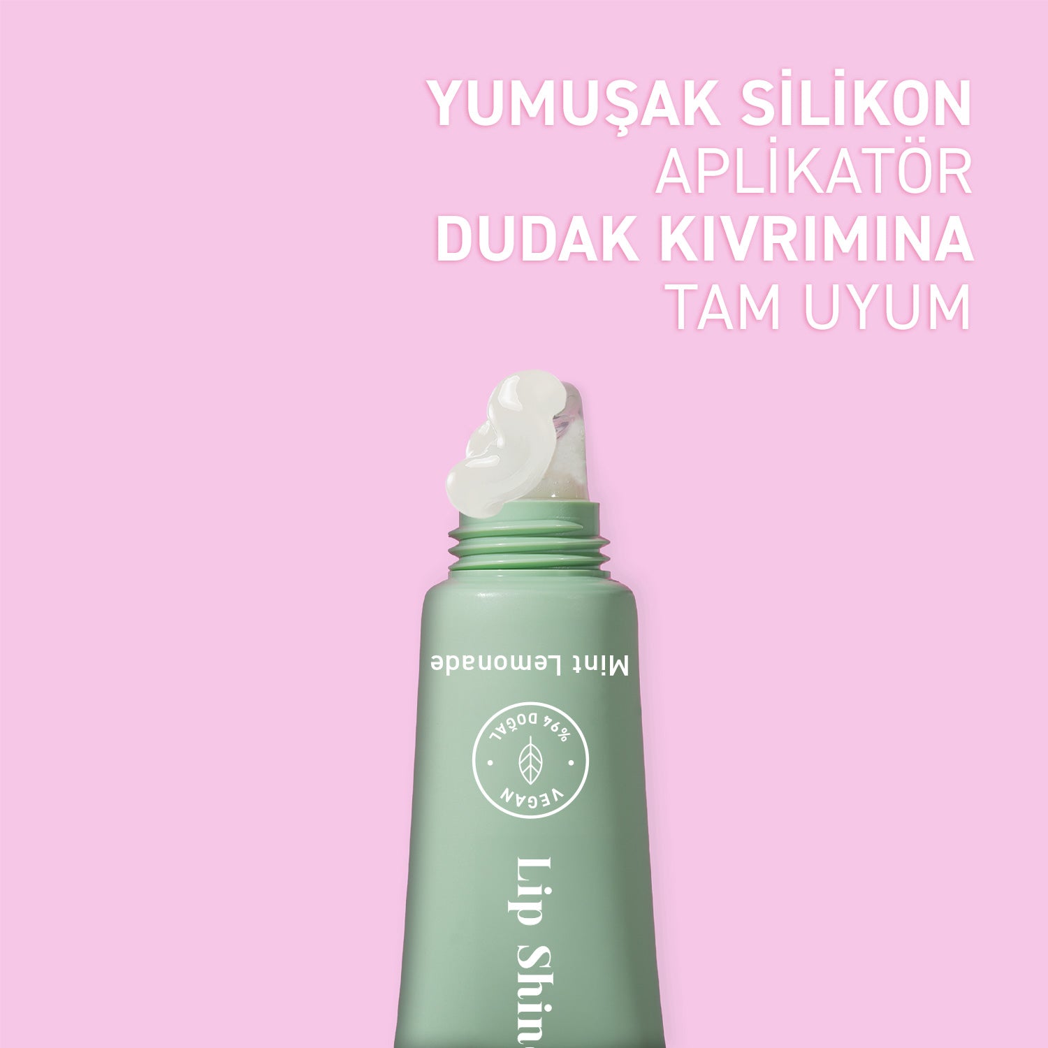 Herbaderm Parlak Dudak Balmı Limonata Aromalı 10 ml (Anahtarlık Hediyeli)