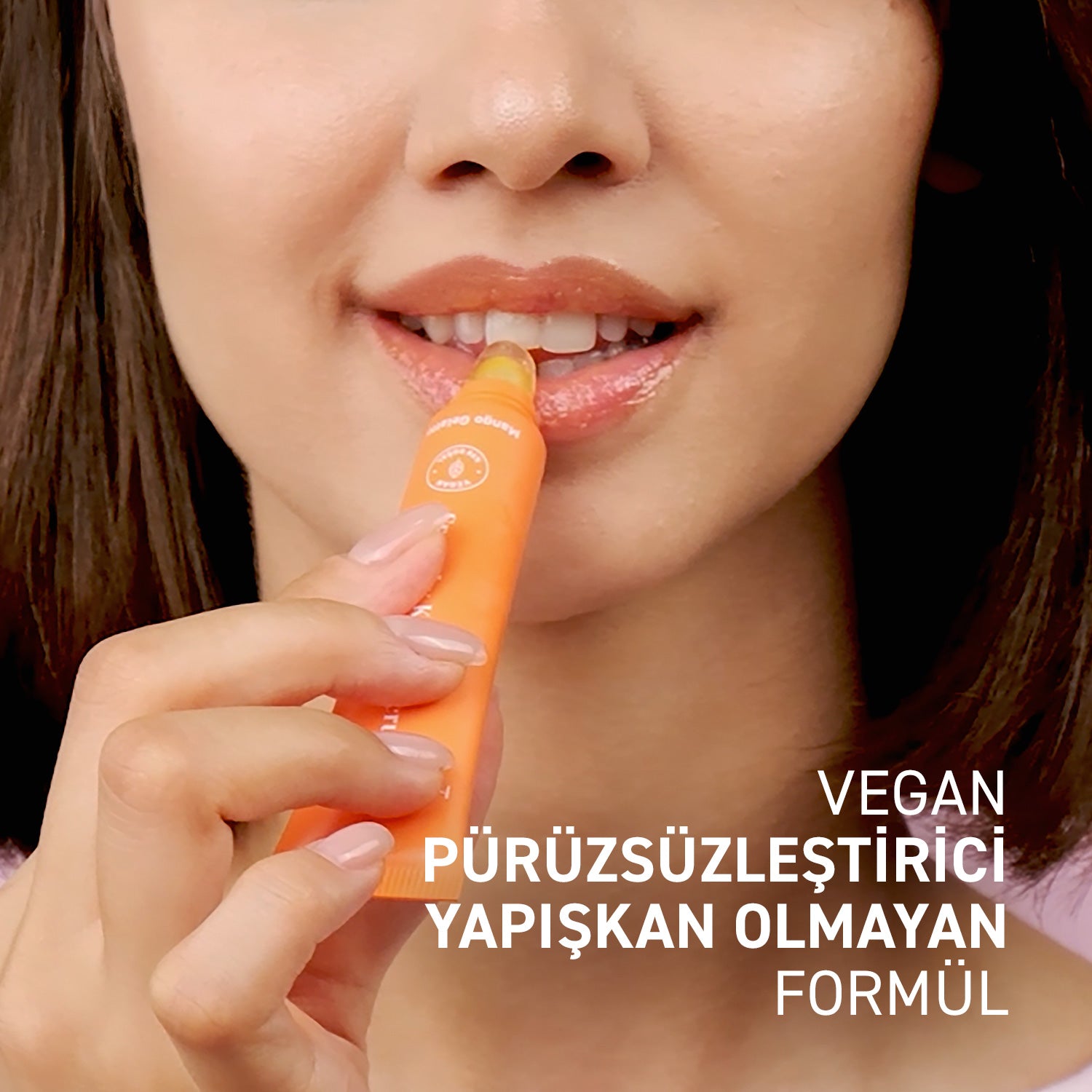 Herbaderm Dudak Peelingi Mango Aromalı 15 ml (Anahtarlık Hediyeli)