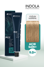 INDOLA PCC 9.0+ Yoğun Çok Açık Sarı Kalıcı Krem Saç Boyası 60 ml