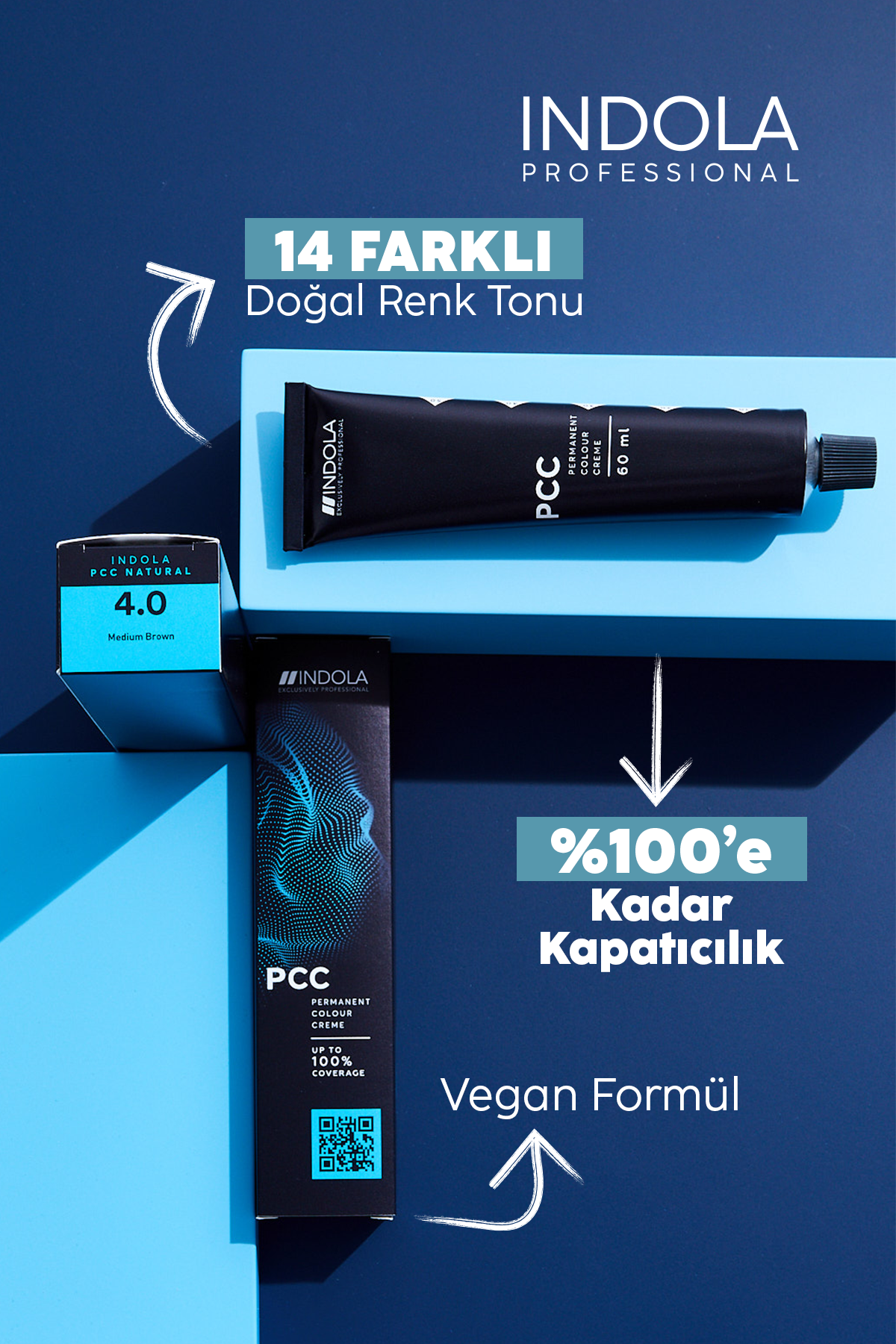 IND PCC 4.0 60ML Saç Boyası