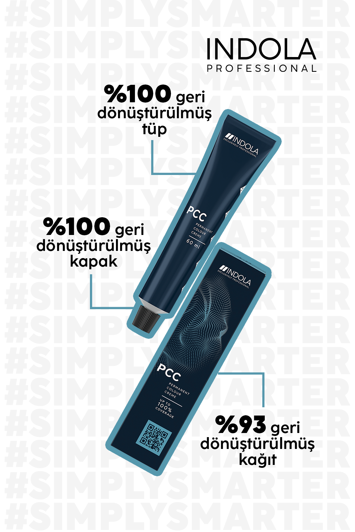 INDOLA PCC 9.0 Çok Açık Sarı Kalıcı Krem Saç Boyası 60 ml