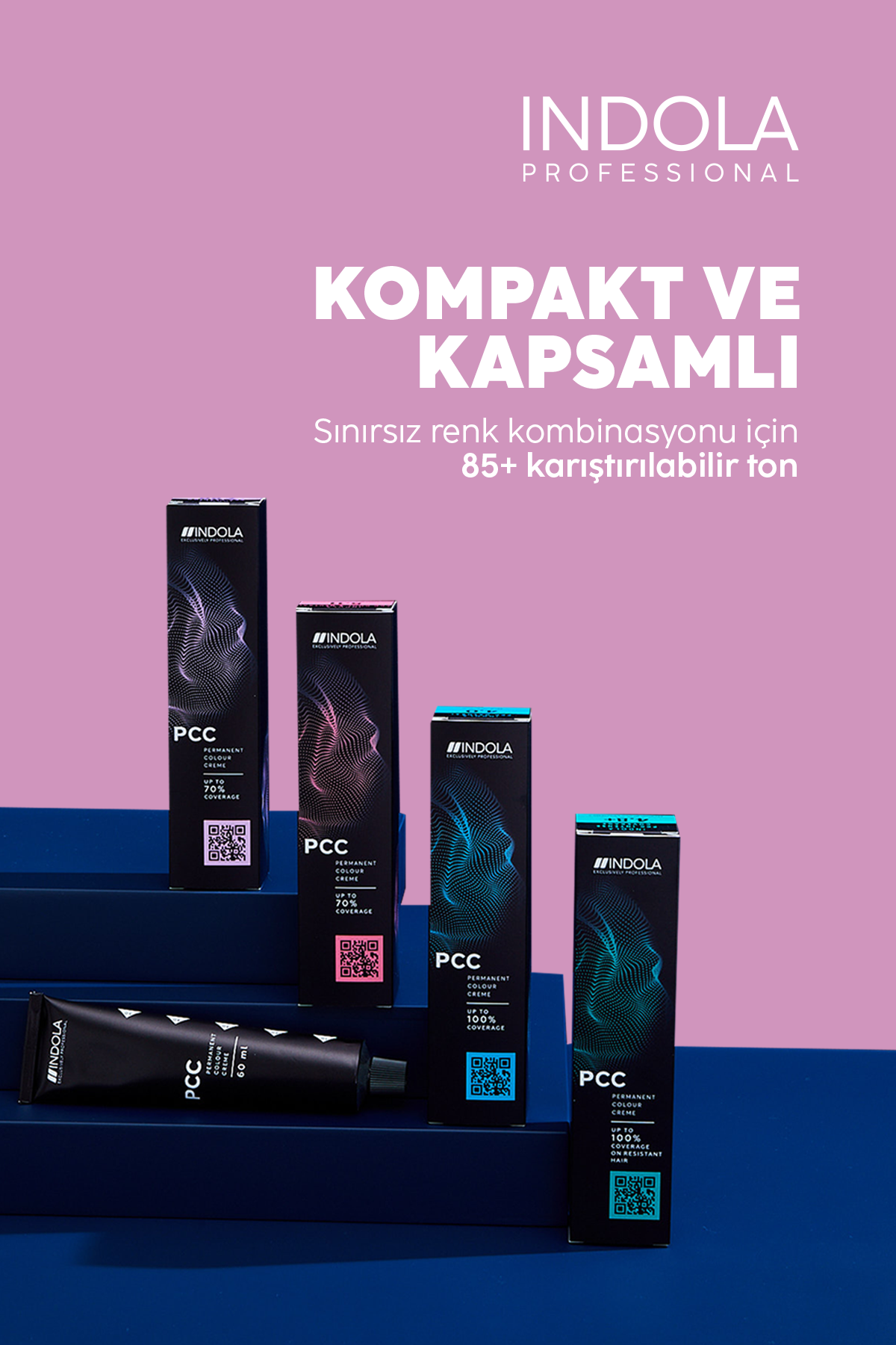 INDOLA PCC 7.83 Çikolata Altın Kumral Kalıcı Krem Saç Boyası 60 ml
