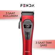 Fenda Profesyonel Saç Kesme Makinesi Kırmızı FNDSACKS0004RD