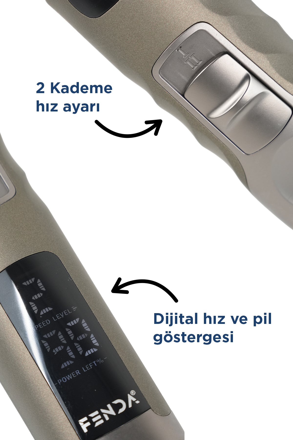 Fenda Profesyonel Saç Kesme Makinesi Siyah FNDSACKS0005