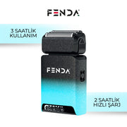 Fenda Profesyonel Sıfır Kesim Tıraş Makinesi Mavi FNDSKLKS0007BL