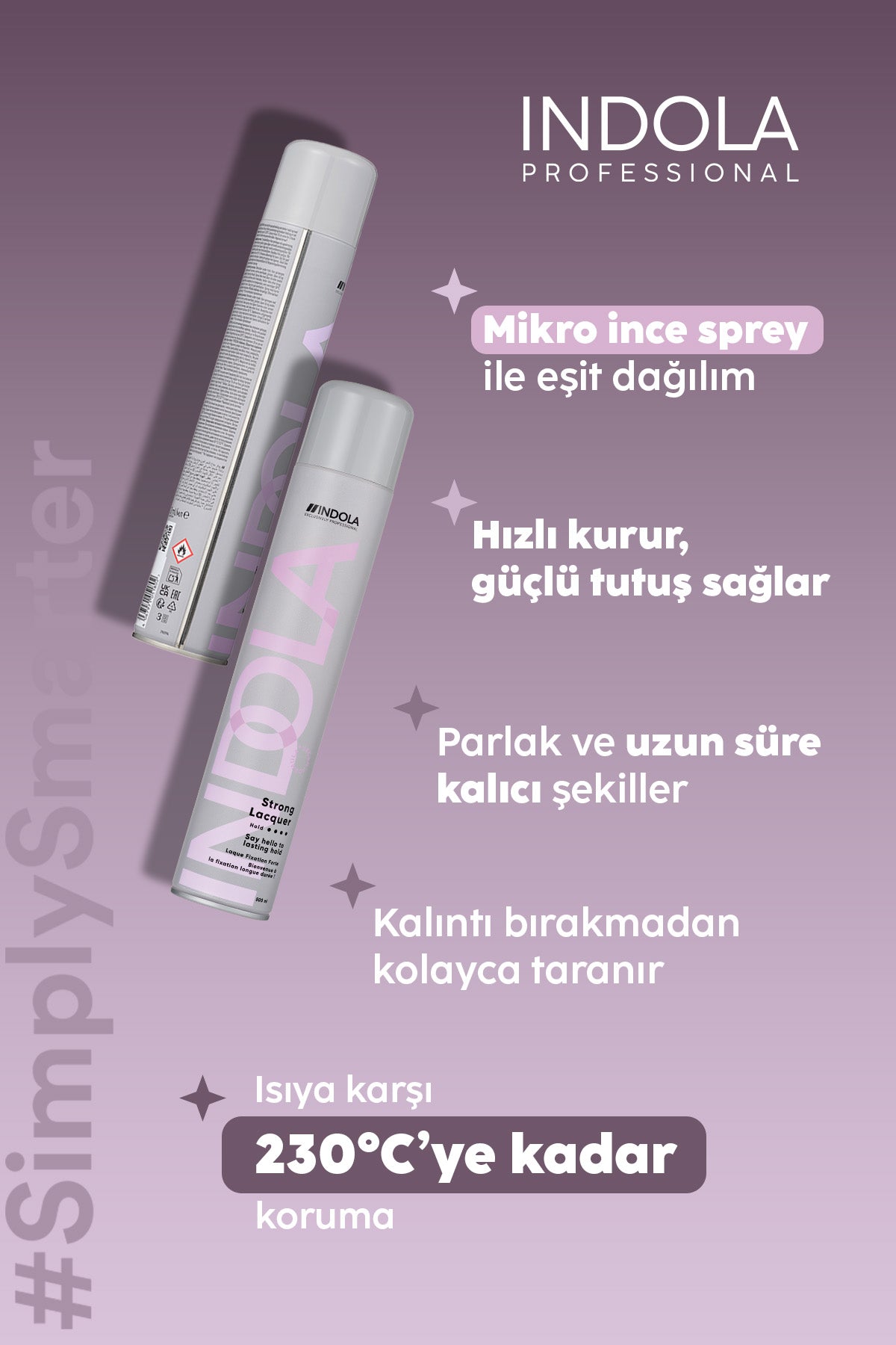 INDOLA Strong Güçlü Tutuşlu Saç Spreyi 500 ml