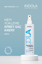 INDOLA Hydrate Durulanmayan Nemlendirici Sprey Saç Kremi 300 ml