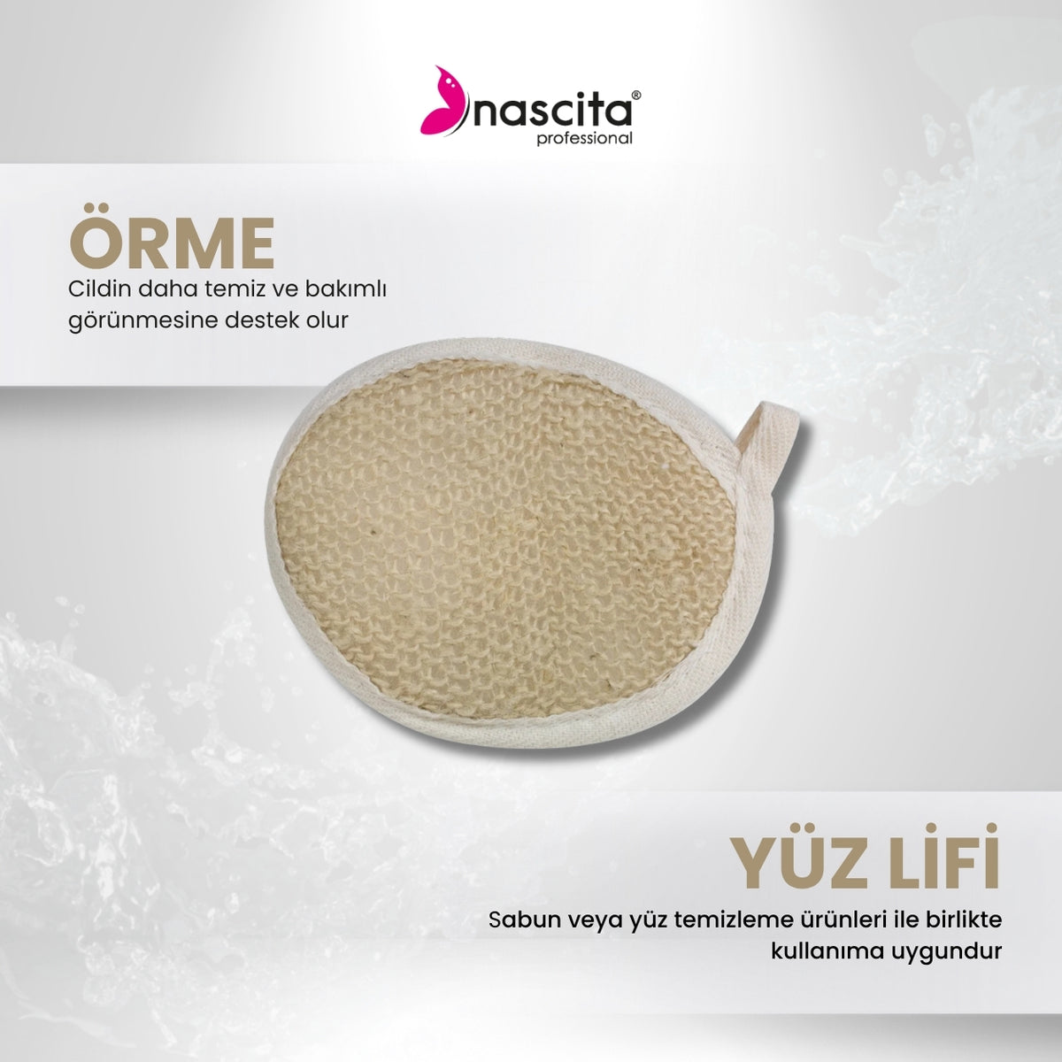NASCİTA Nascita Örme Banyo Yüz Lifi NASBATHS0018