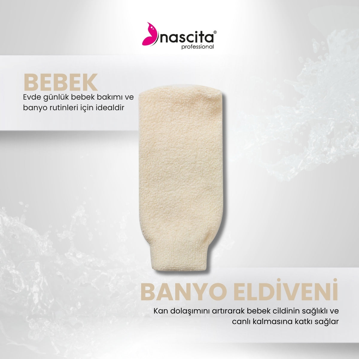 NASCİTA Nascita Bebek Banyo Eldiveni NASBATHX0013