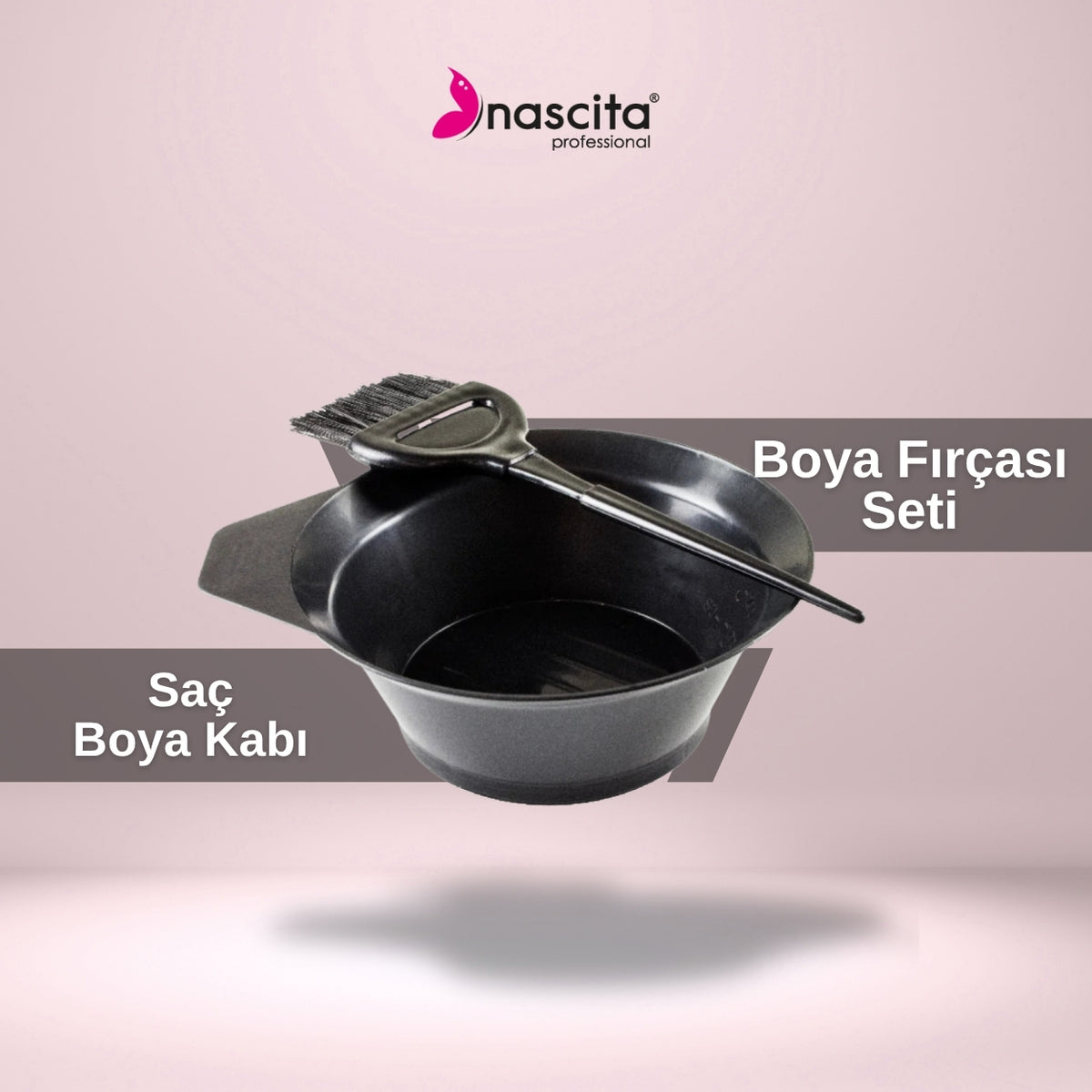 Nascita Saç Boya Tası ve Boya Fırçası Seti NASBOYAFR0010