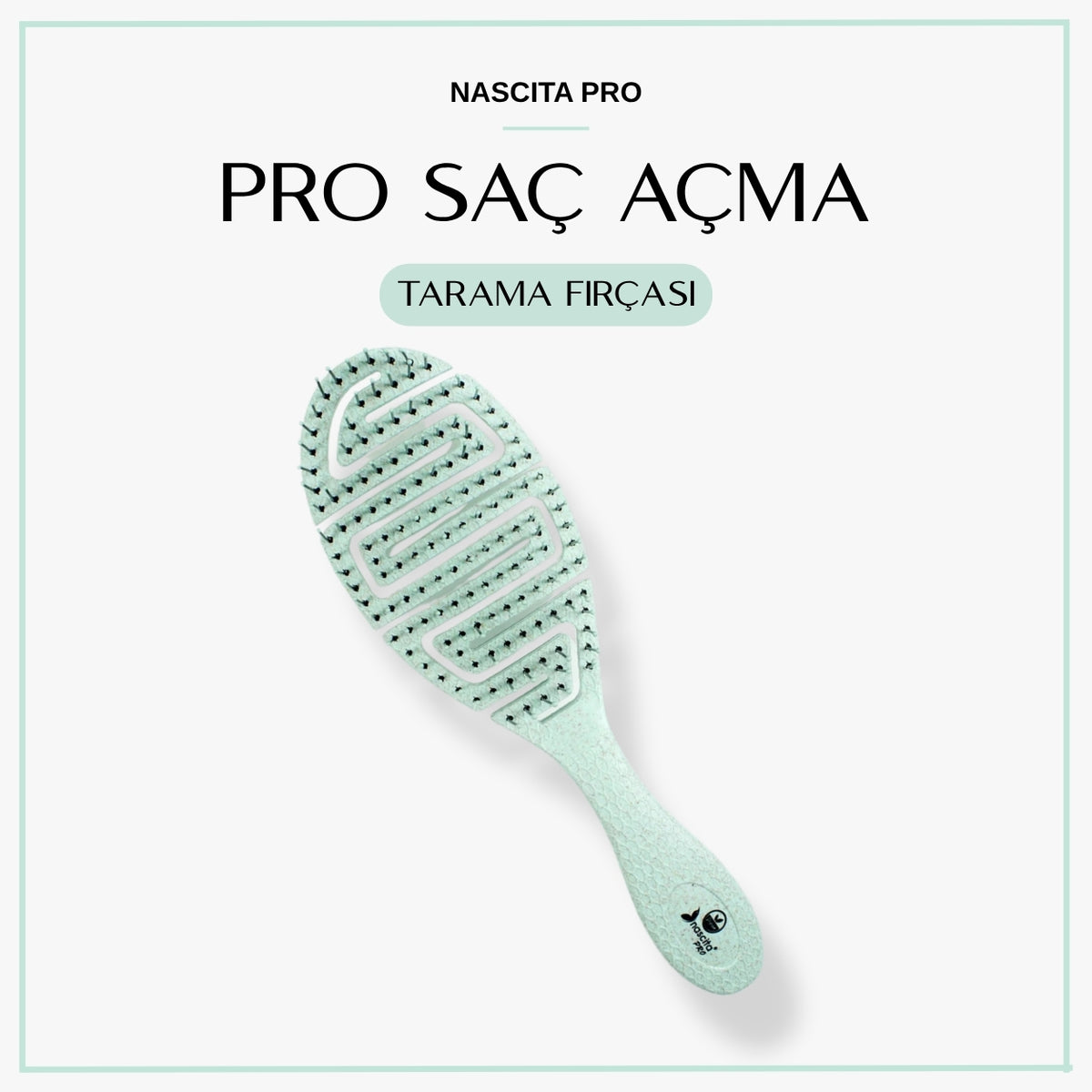 Nascita Pro Saç Açma ve Tarama Fırçası NASFPRO00007