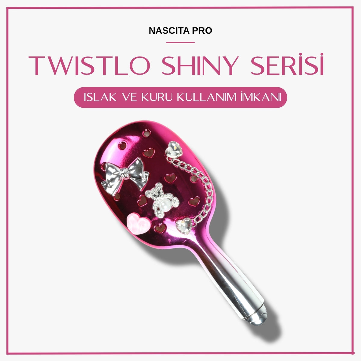 NASCİTA Twistlo Shiny Series Saç Fırçası