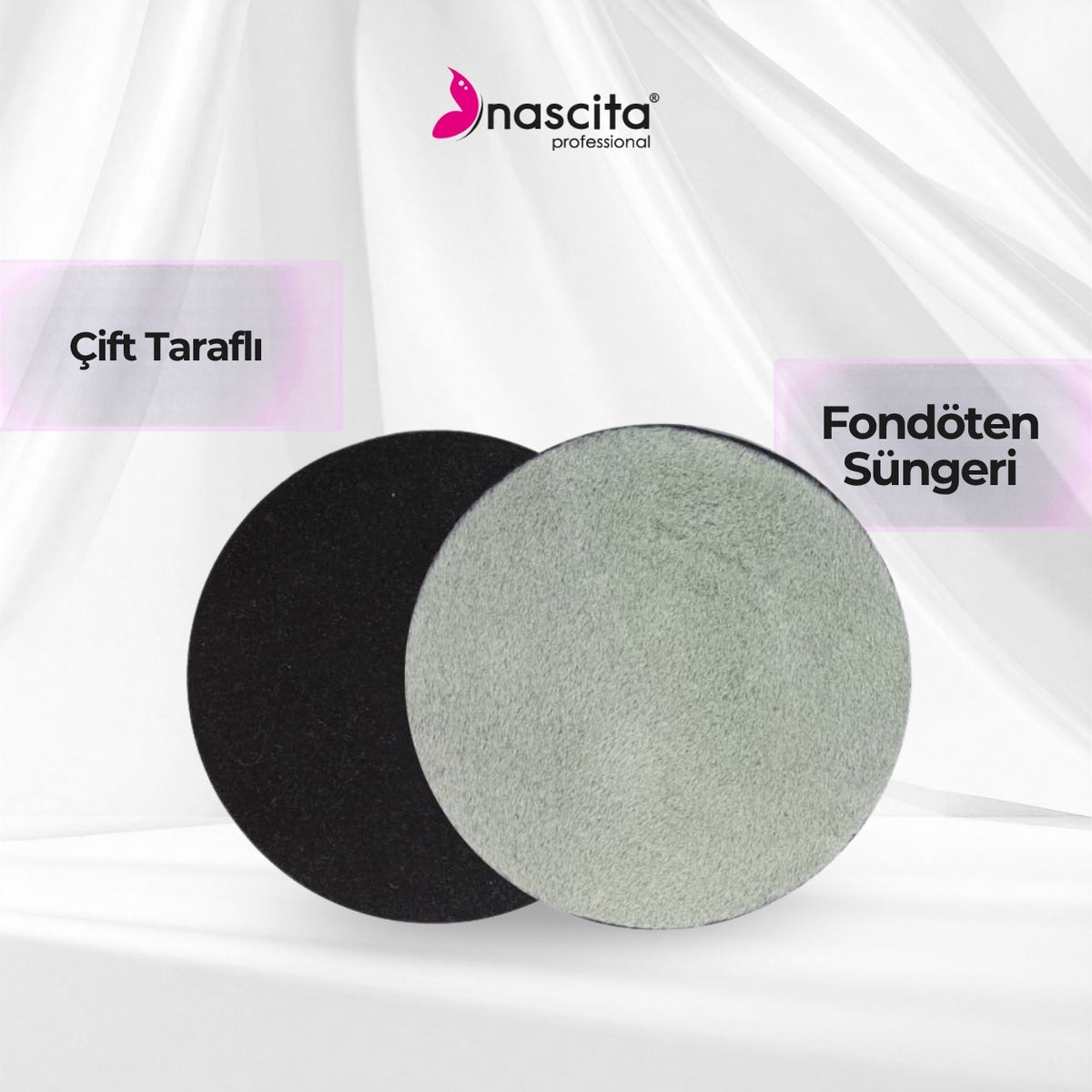 NASCİTA Nascita Çift Taraflı Fondöten Süngeri NASYUZPON021