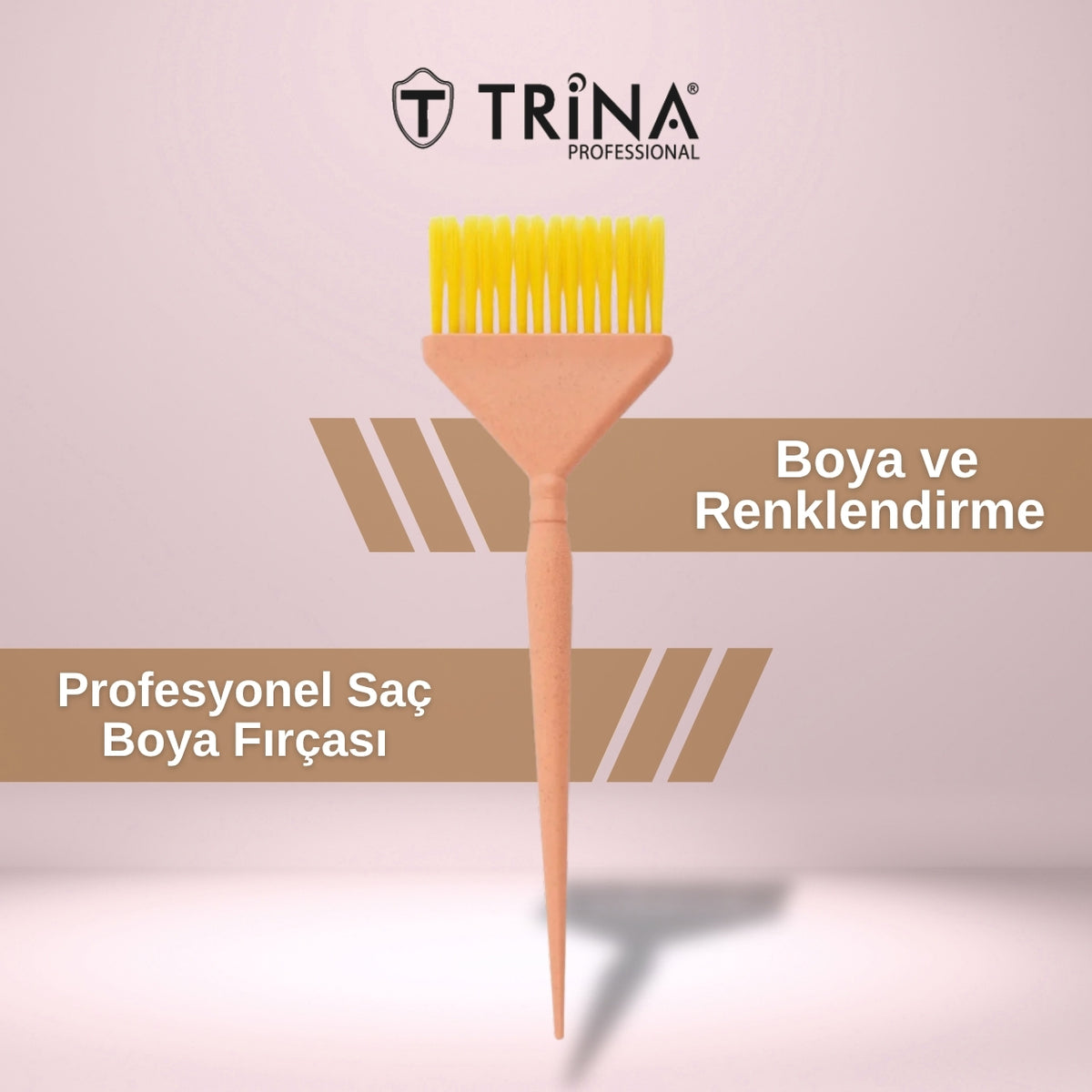 Trina Profesyonel Saç Boya Fırçası Kuaför Boya ve Renklendirme Fırçası