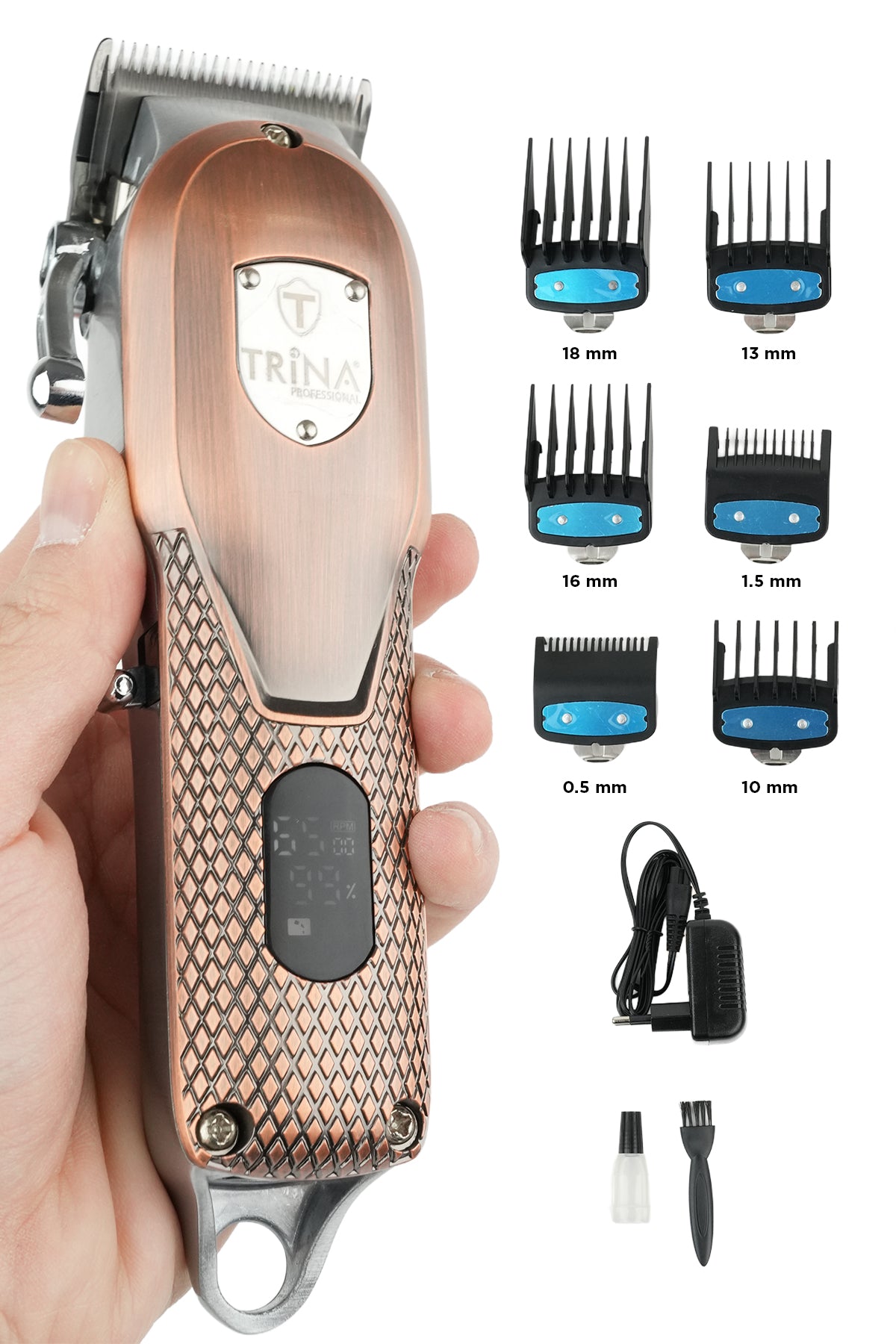 Trina Profesyonel Saç ve Ense Kesme Makinesi Bronz TRNSACKS0045-B