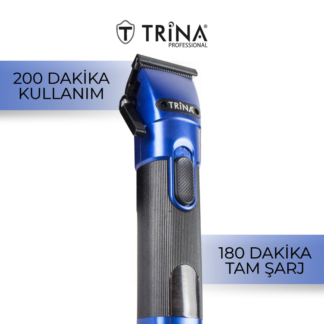 Trina Profesyonel Saç Kesme Makinesi Mavi TRNSACKS0071BLUE