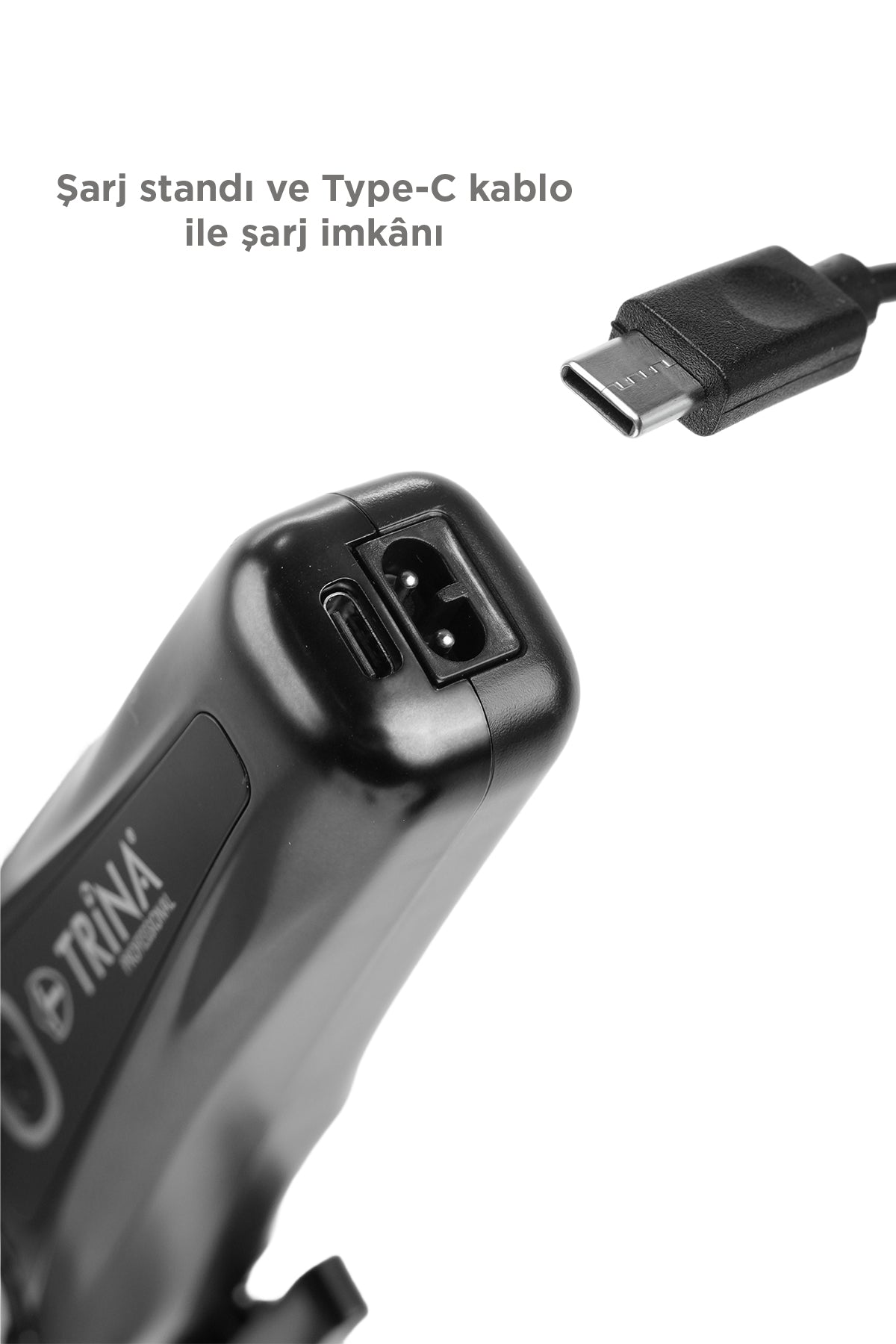 Trina Profesyonel Saç Kesme Makinesi Siyah TRNSACKS0077BE