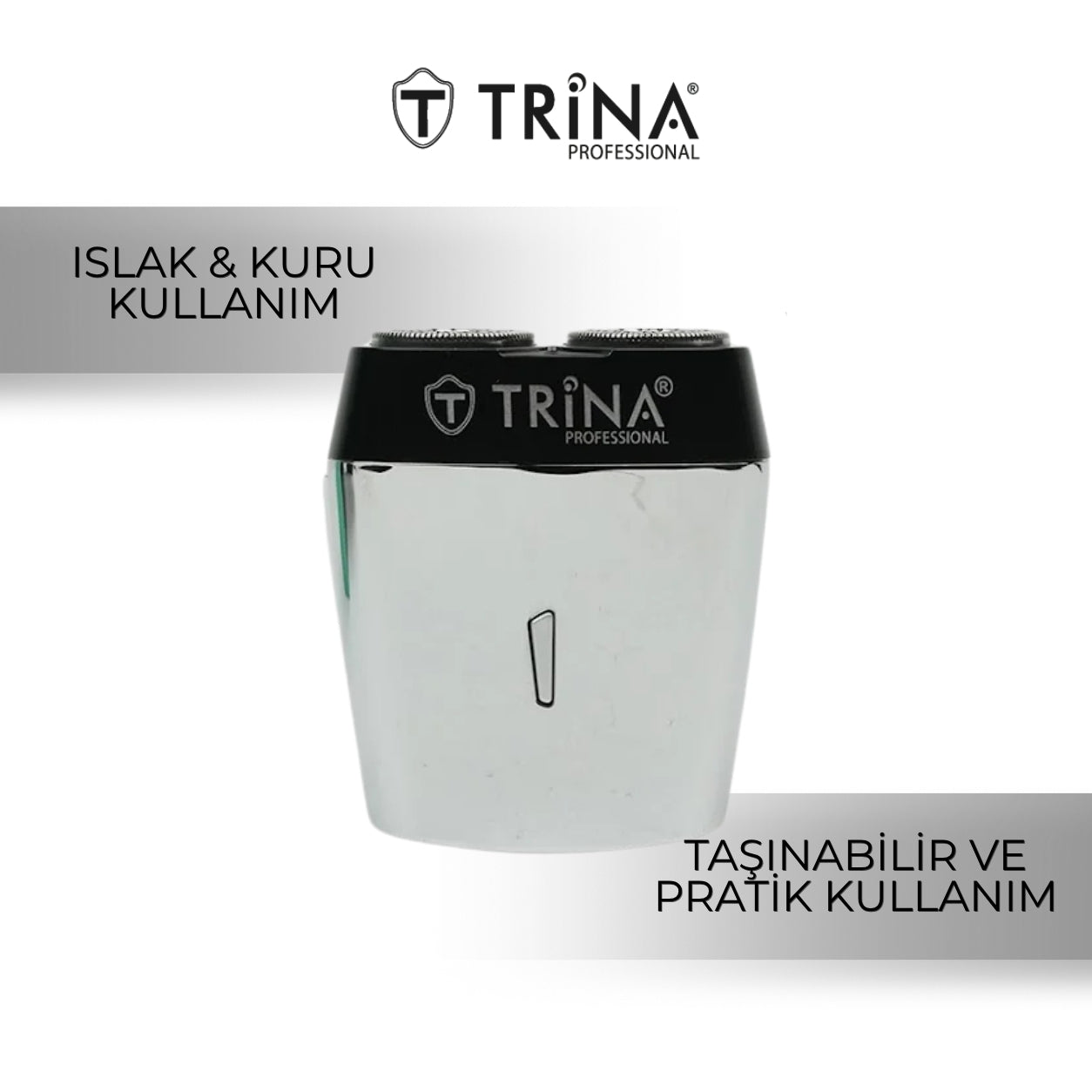Taşınabilir Mini Tıraş Makinesi Gümüş TRNSKLKS0021SL