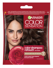 Garnier Color Shampoo Retouch Şampuan Kolaylığında Dip Boyası, Kahve 4.0