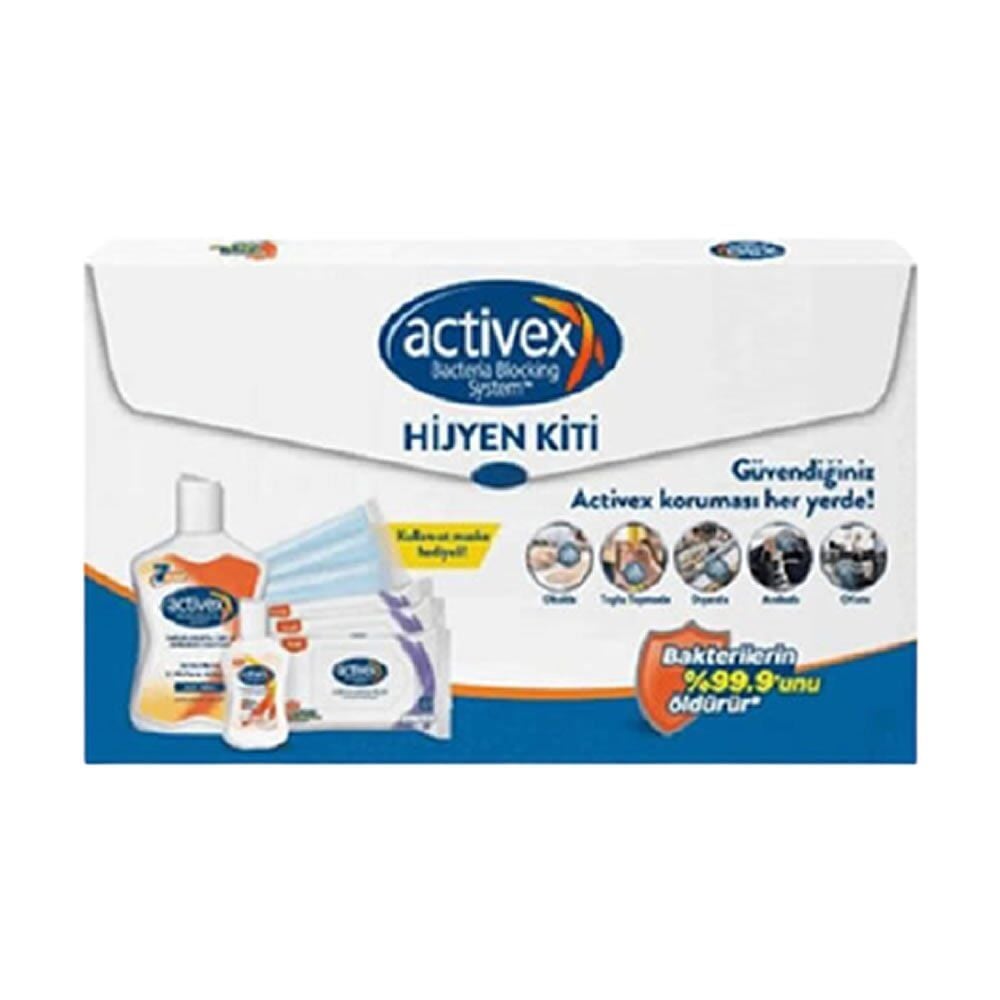 ACTIVEX HJKIT 300 ml. AKTIF+100+15x3+MASK ET*6
