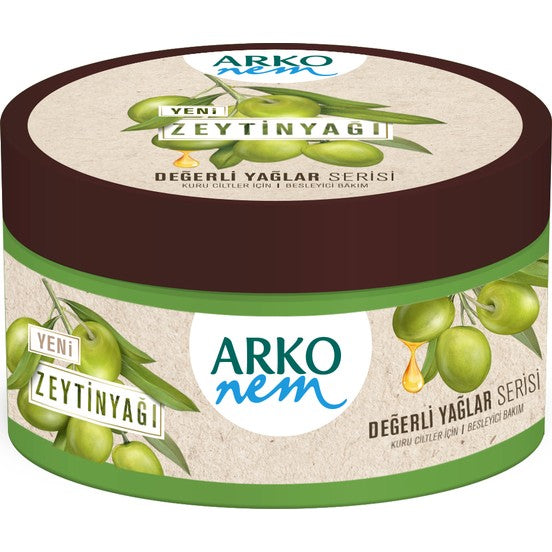 ARKO NEM BESLEYİCİ BAKIM KREM ZEYTINYAGLI 250 ML