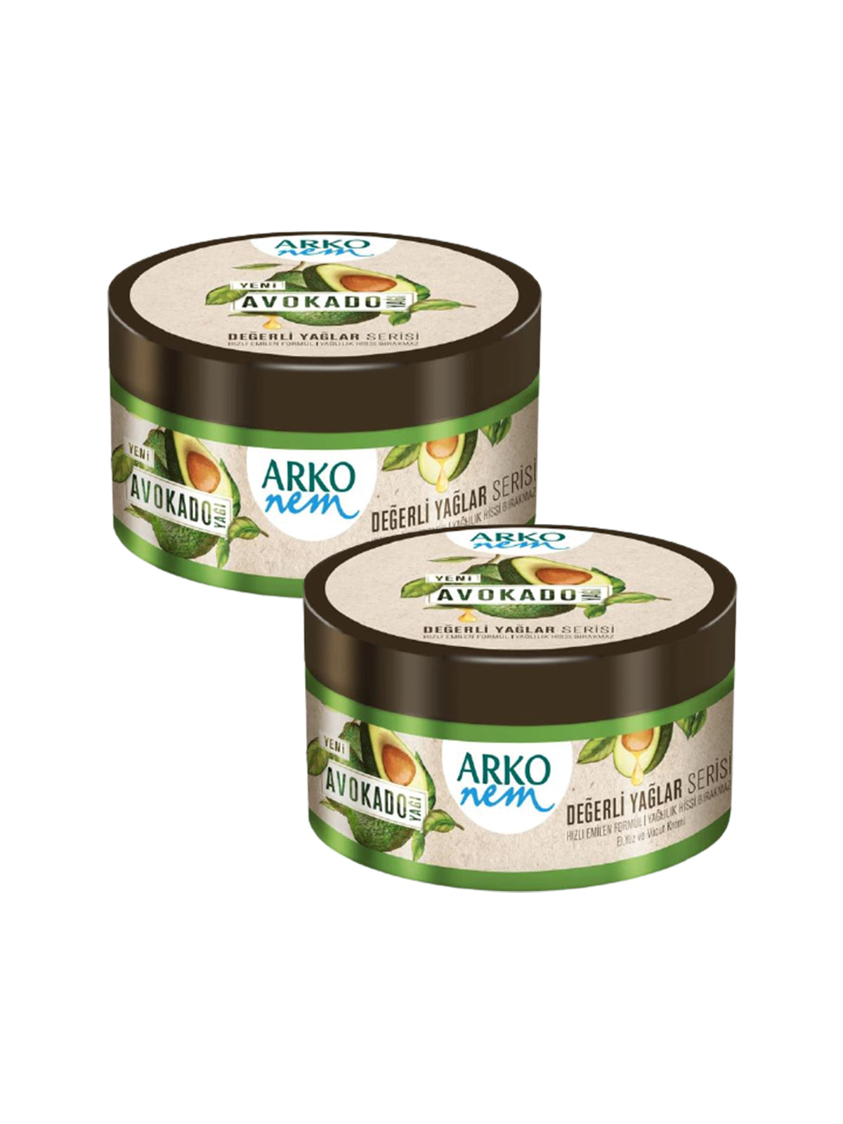 ARKO NEM KR.DEGERLI YAGLAR AVOKADO 250 +250 ML