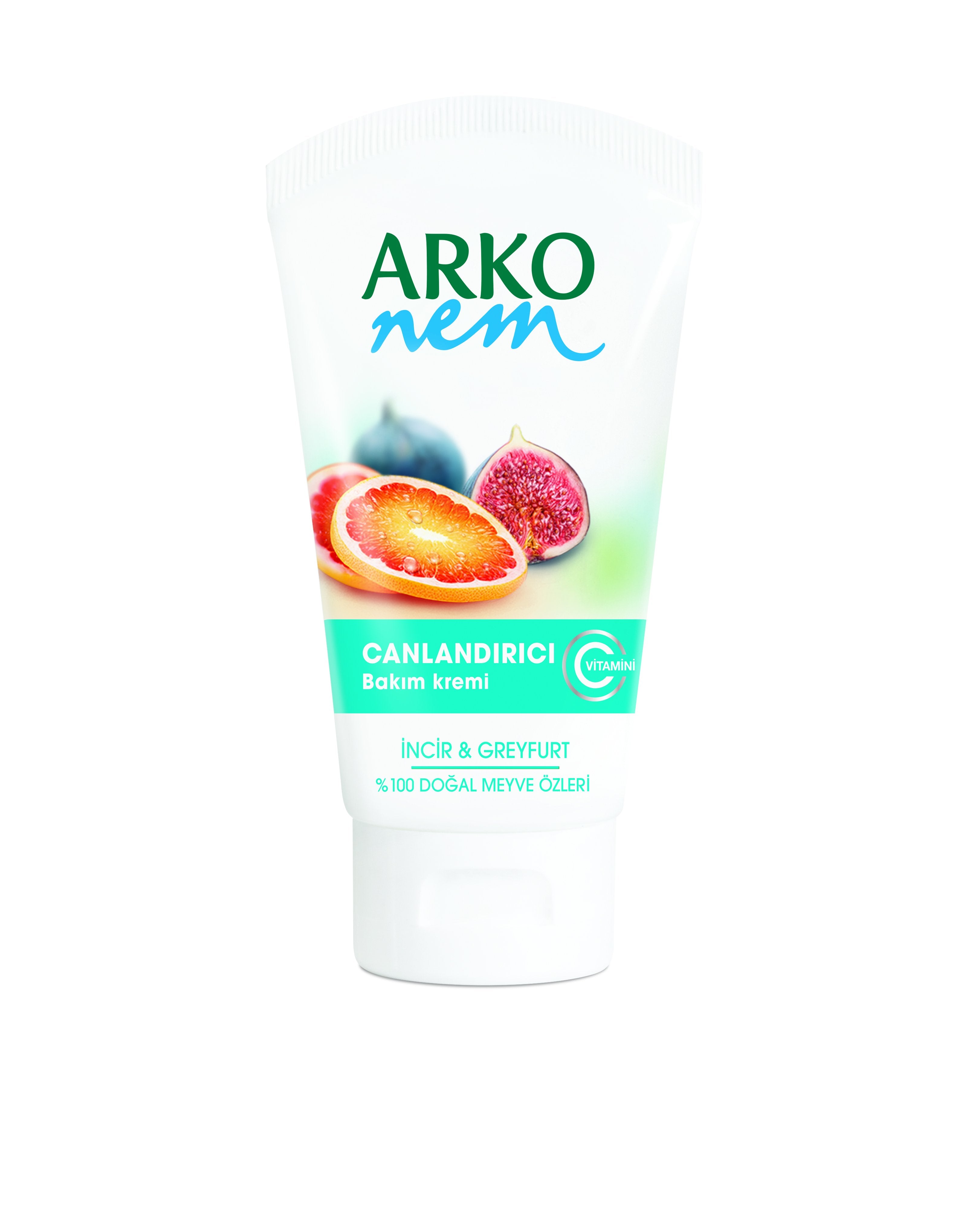 ARKO NEM MEYVELI KREM TUP 75ml-INCIR/GREYFURT.