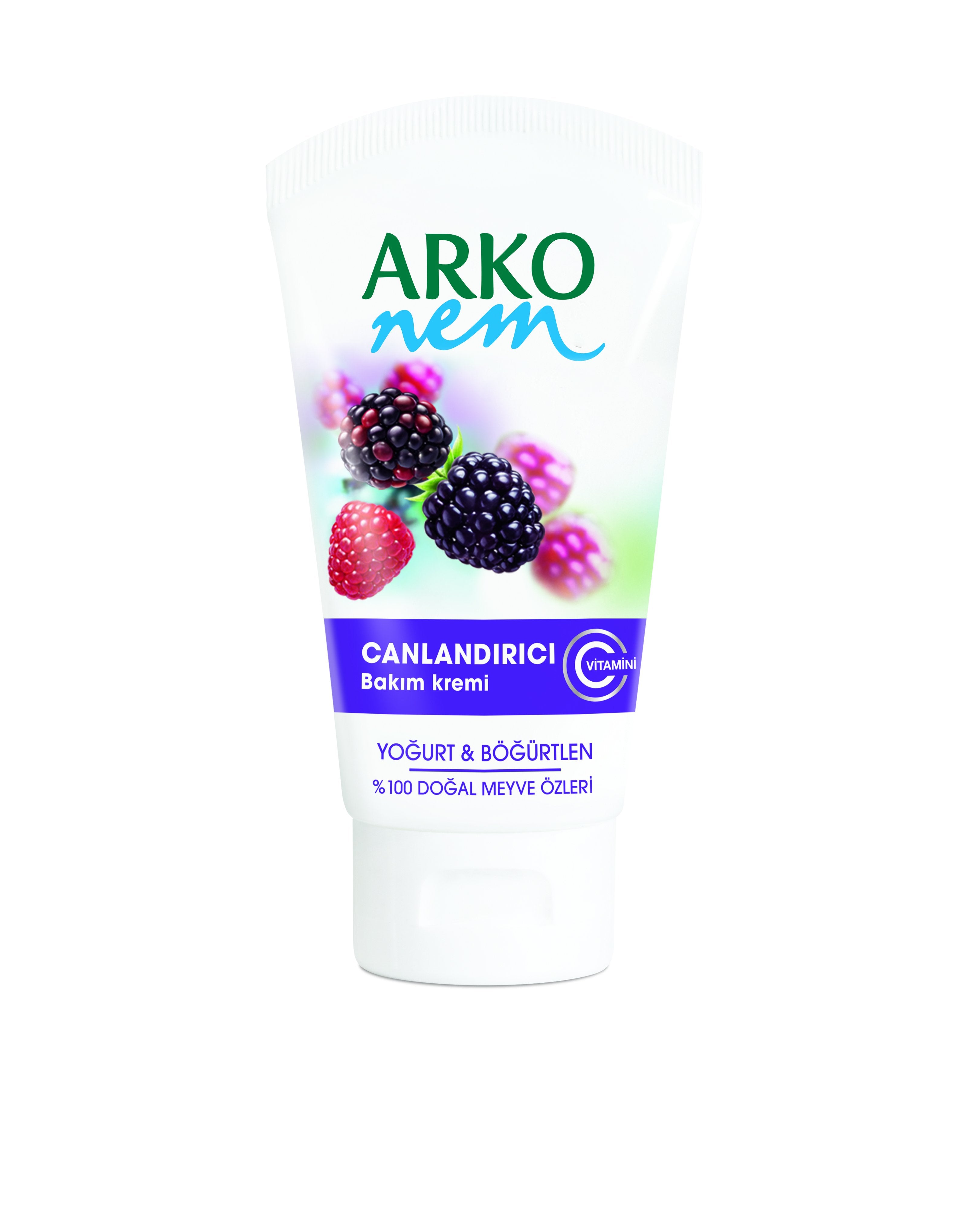 ARKO NEM MEYVELI KREM TUP 75ml-YOGURT/BOGURT.