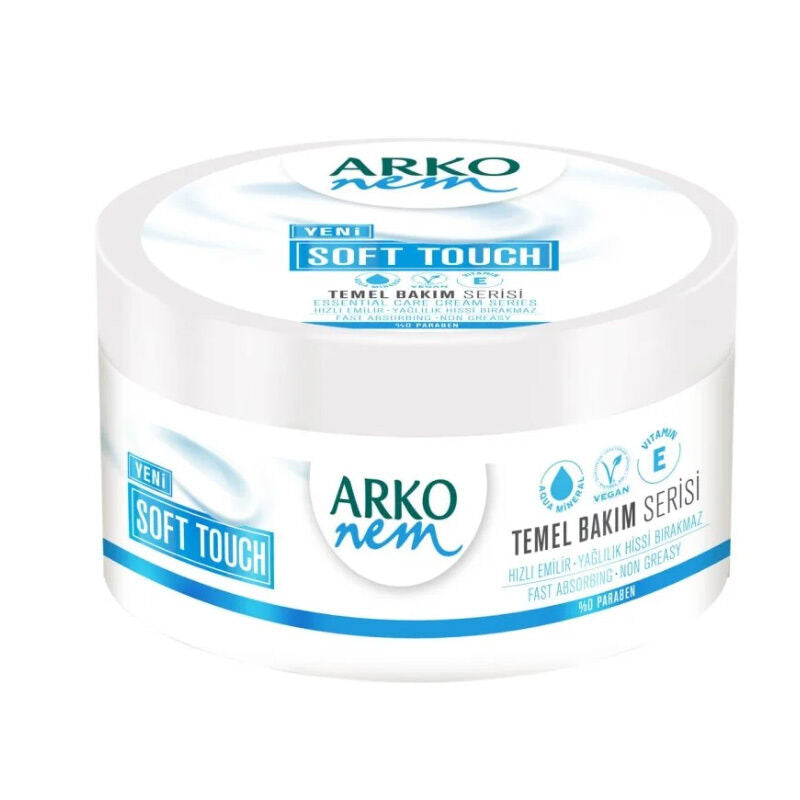ARKO NEM HIZLI EMILEN BAKIM KREM SOFT TOUCH 250 ML