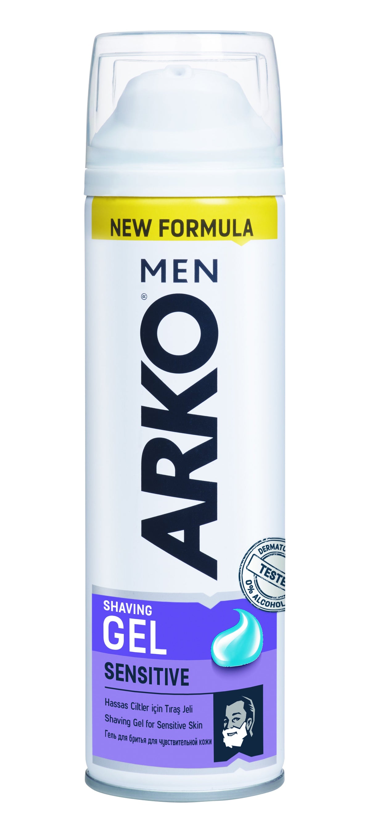 Arko Tıraş Jeli - 200 mlExtra Sensitive Erkek Tıraş Jeli Sakal Tıraş J