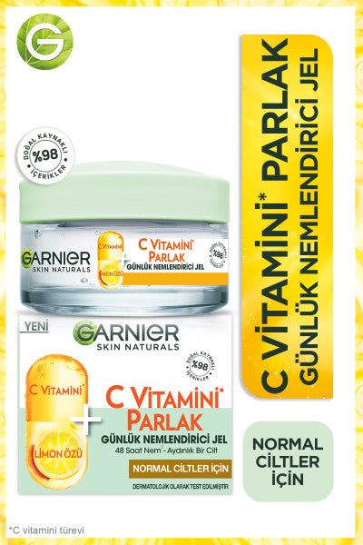 Garnier C Vitamini Parlak Günlük Nemlendirici Jel 50ml