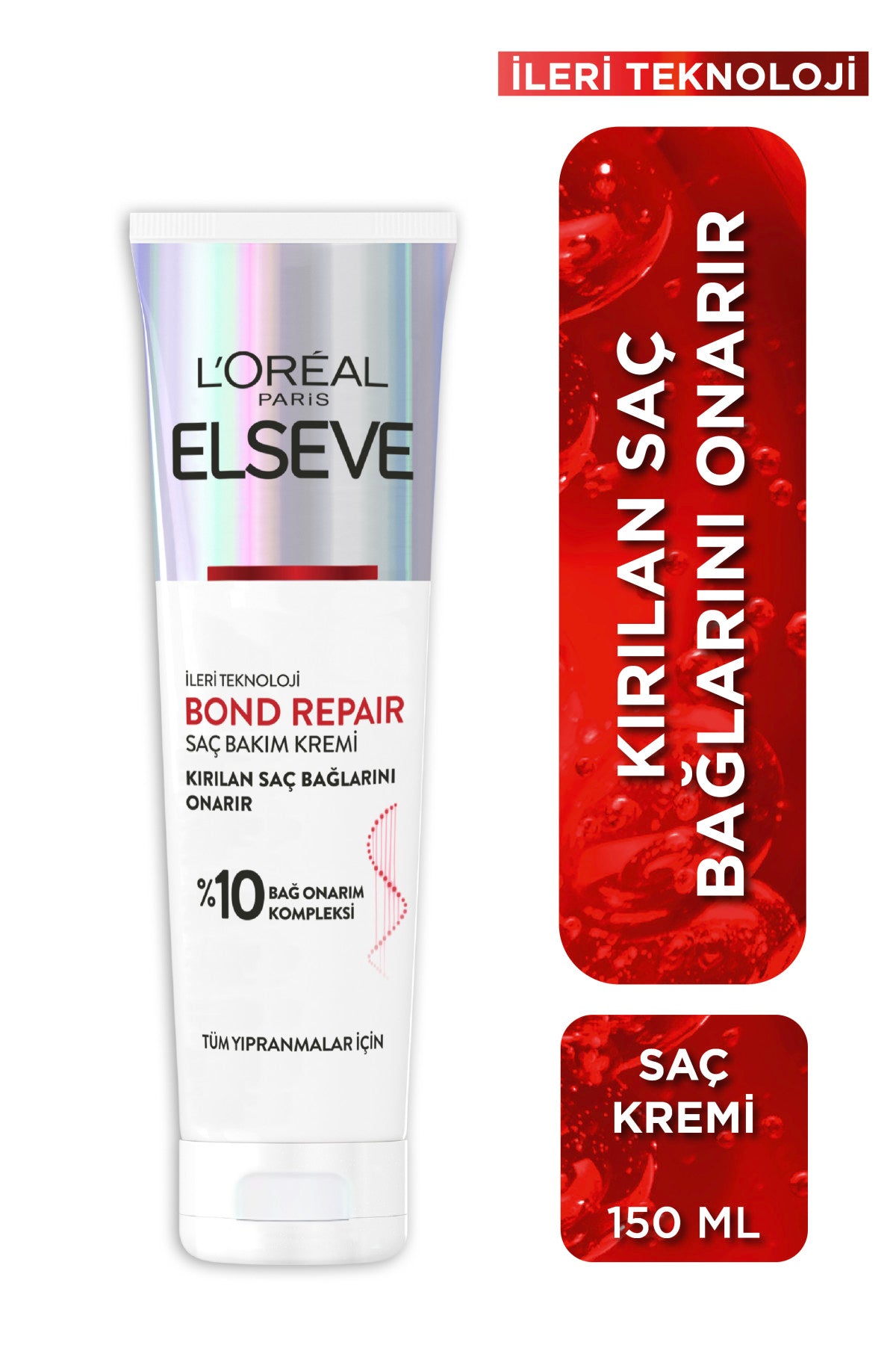 Bond Repair Tüm Yıpranmalar İçin Saç Bağlarını Onarıcı Bakım Kremi 150 ml