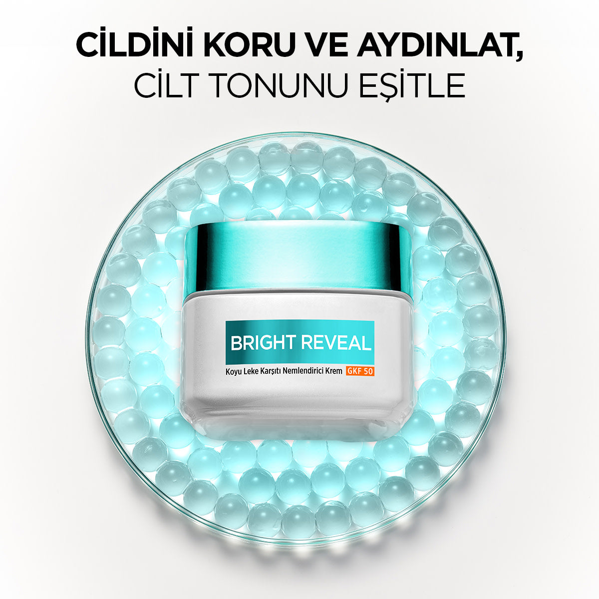 Bright Reveal Koyu Leke Karşıtı, Cilt Tonu Eşitleyici Spf50 Nemlendirici Krem Niasinamid 50ml
