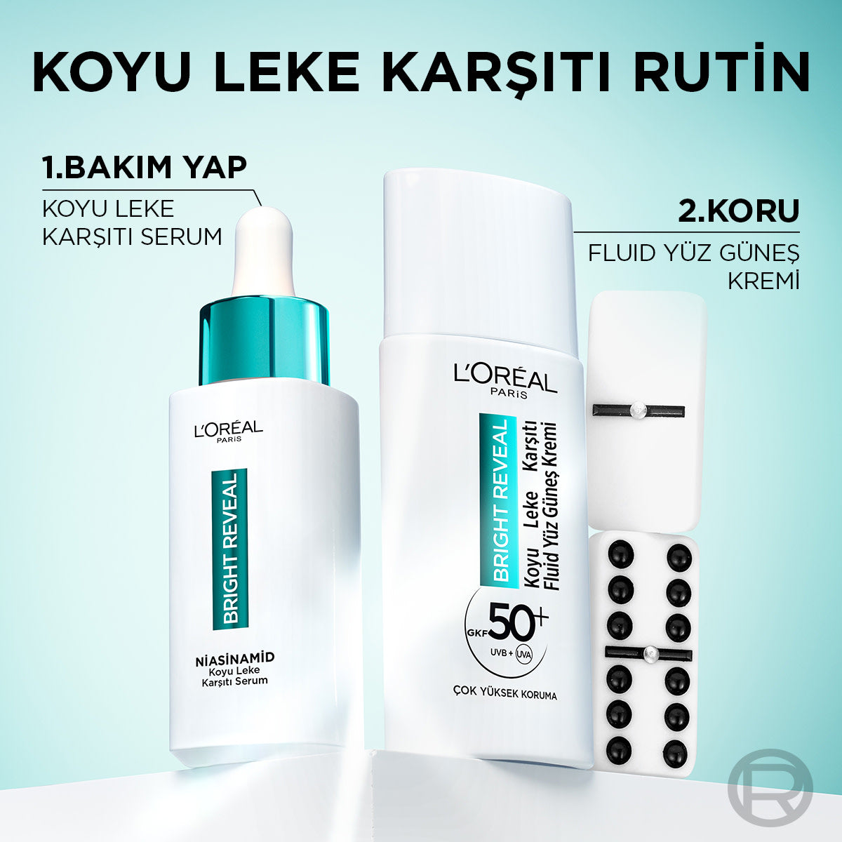Bright Reveal Spf 50+ Koyu Leke Karşıtı Fluid Günlük Yüz Güneş Kremi 50ml