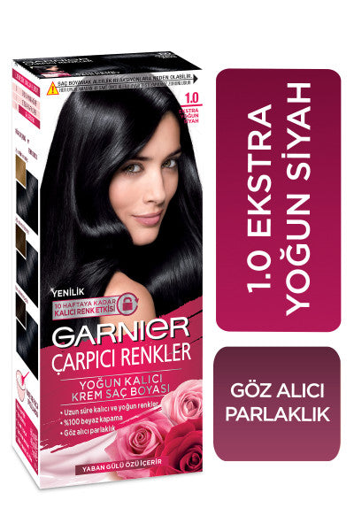 Garnier Çarpıcı Renkler 1.0 Ekstra Yoğun Siyah