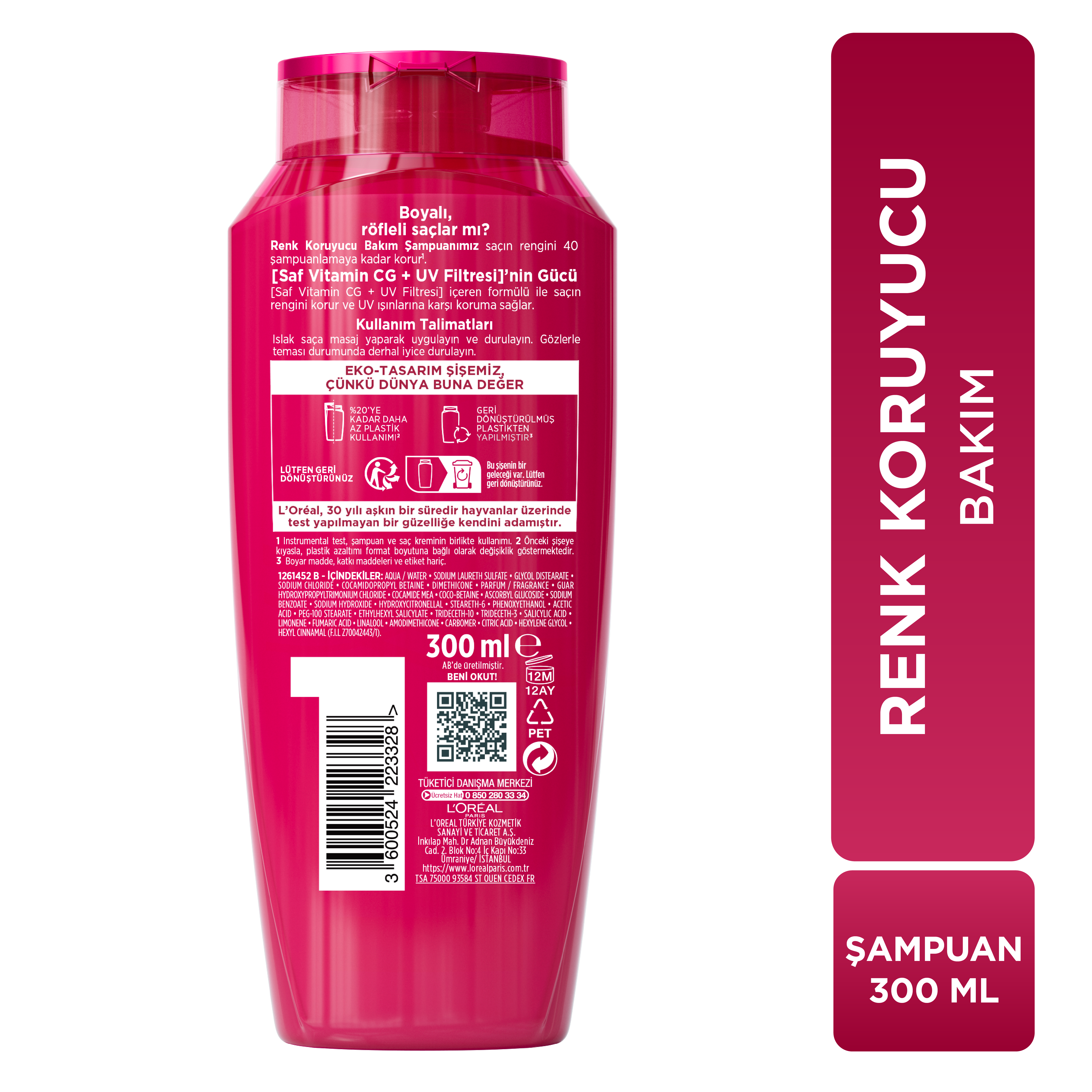 ELSEVE ŞAMPUAN BOYALI 300 ML