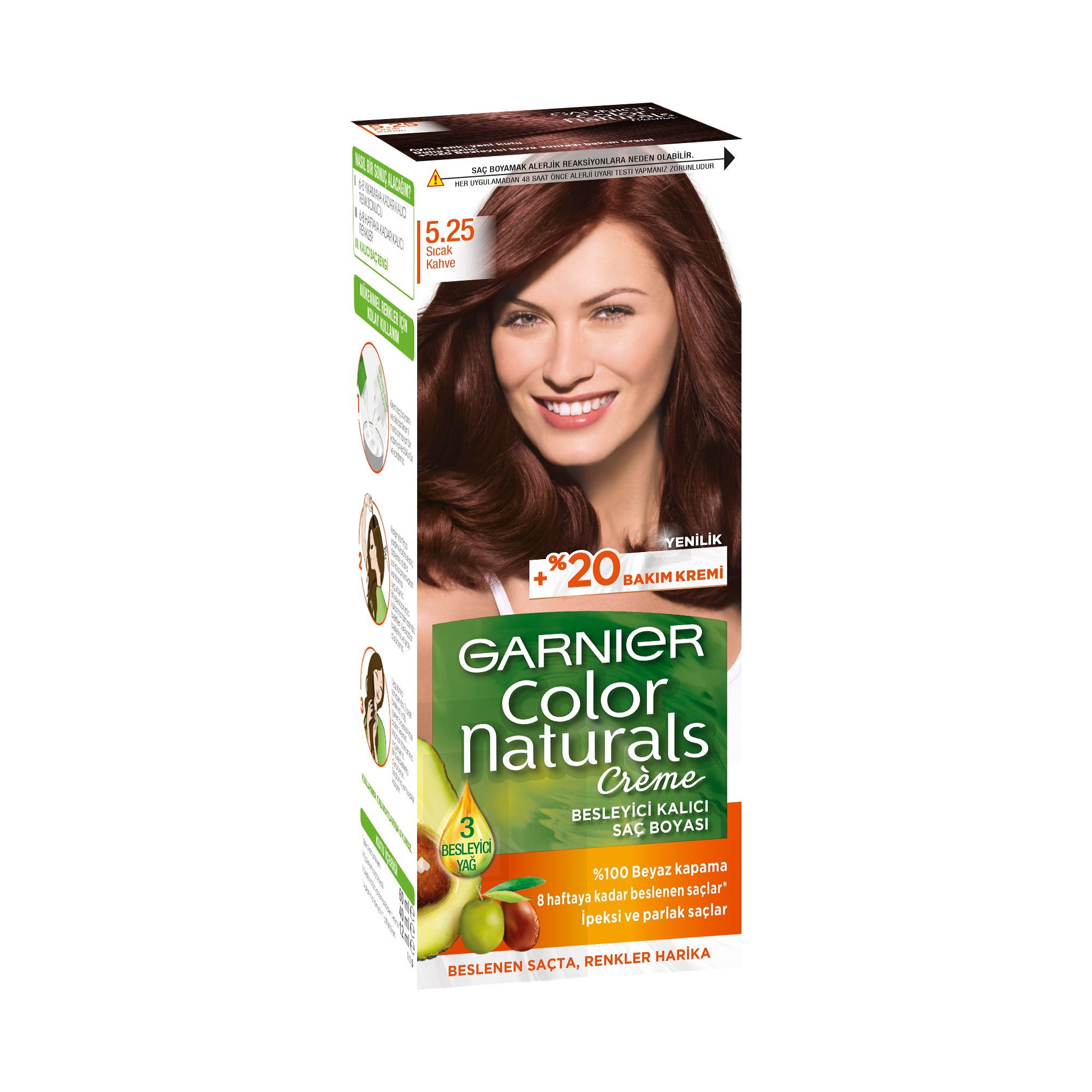 Garnier Color Naturals 5.25 Sıcak Kahve