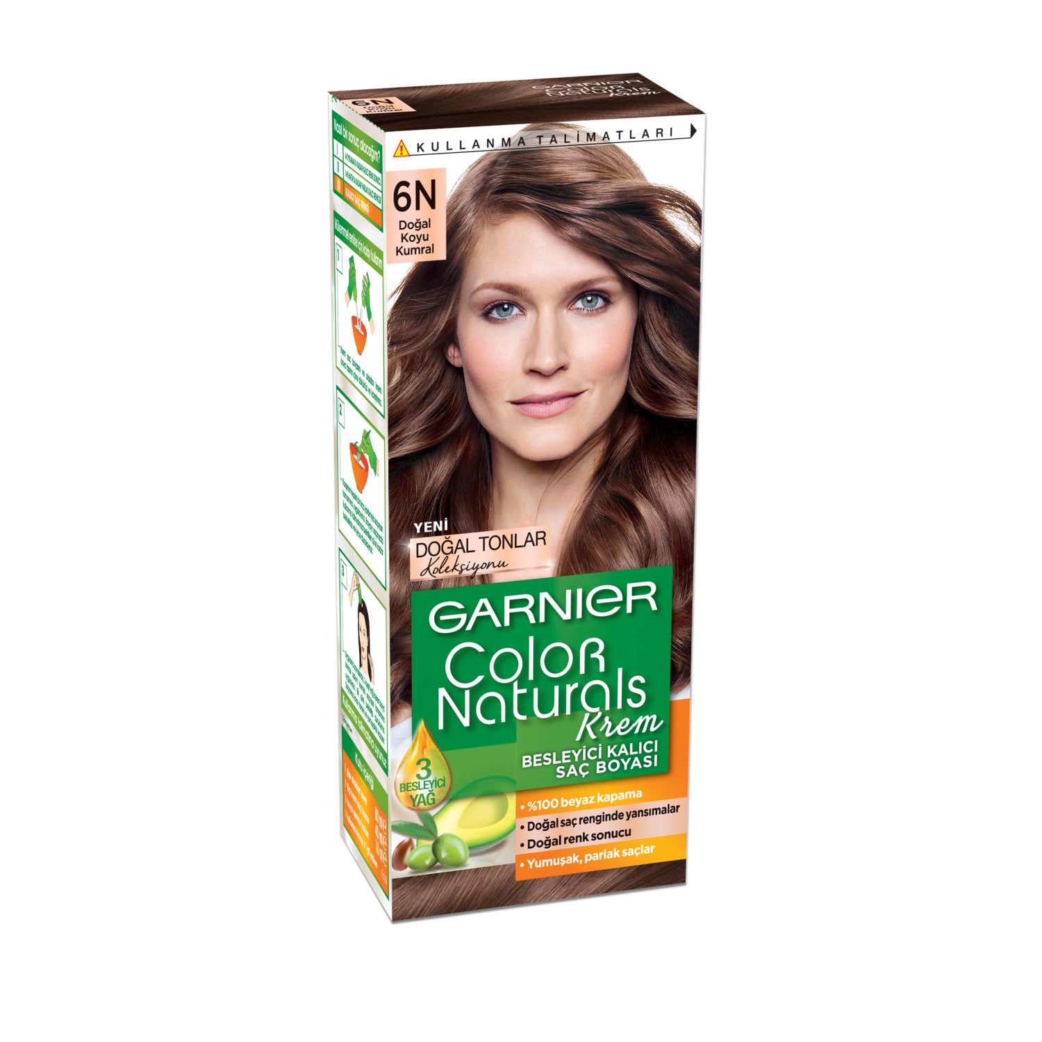 Garnier Color Naturals 6N Doğal Koyu Kumral