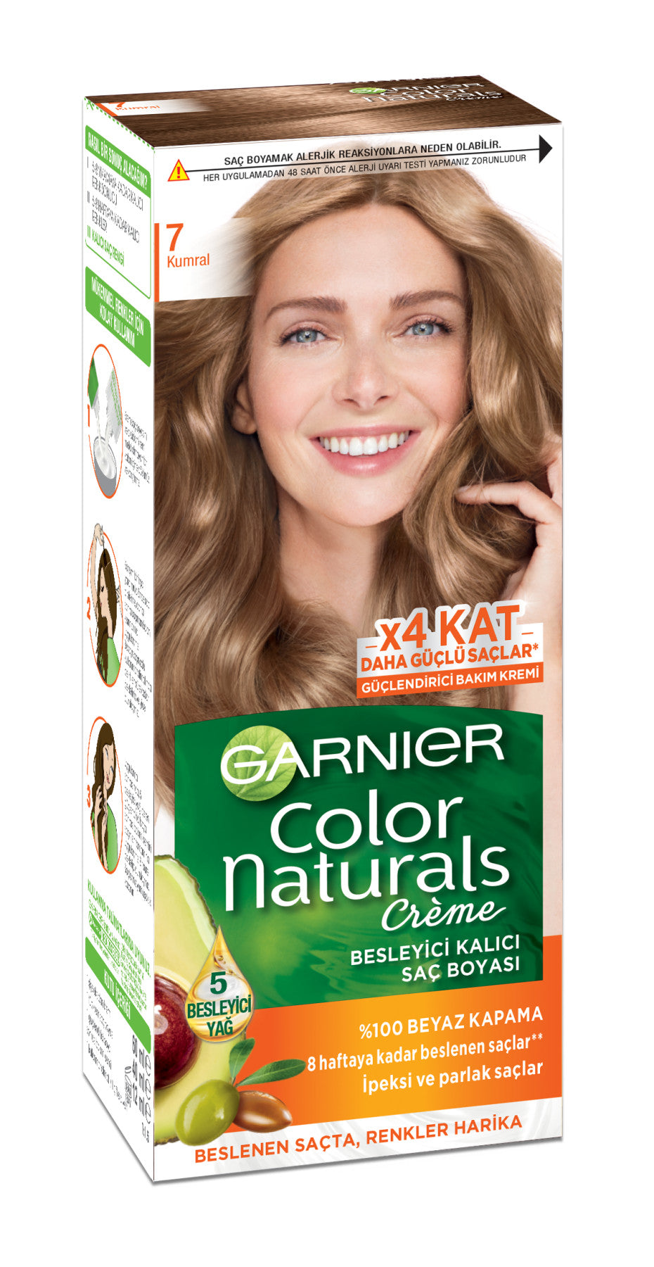 Color Naturals Saç Boyası 7 Kumral