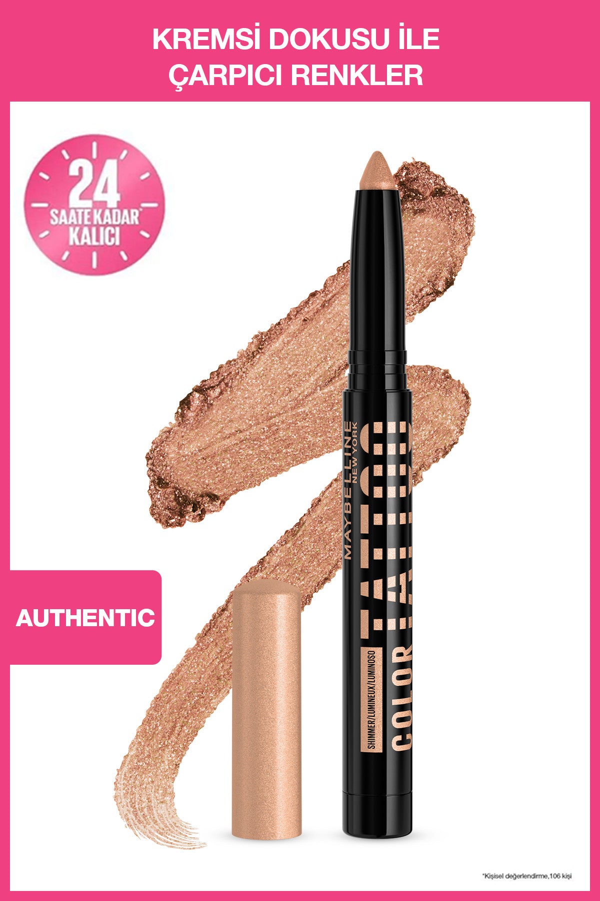 Color Tattoo 24H Eye Stix - Authentic